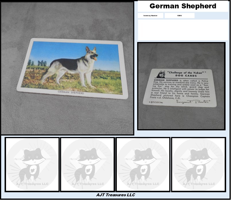 1950 Quaker Oats Challenge of the Yukon DOG Cards-Pick! - Picture 19 of 35