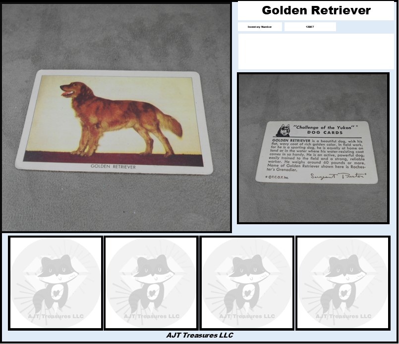 1950 Quaker Oats Challenge of the Yukon DOG Cards-Pick! - Picture 20 of 35