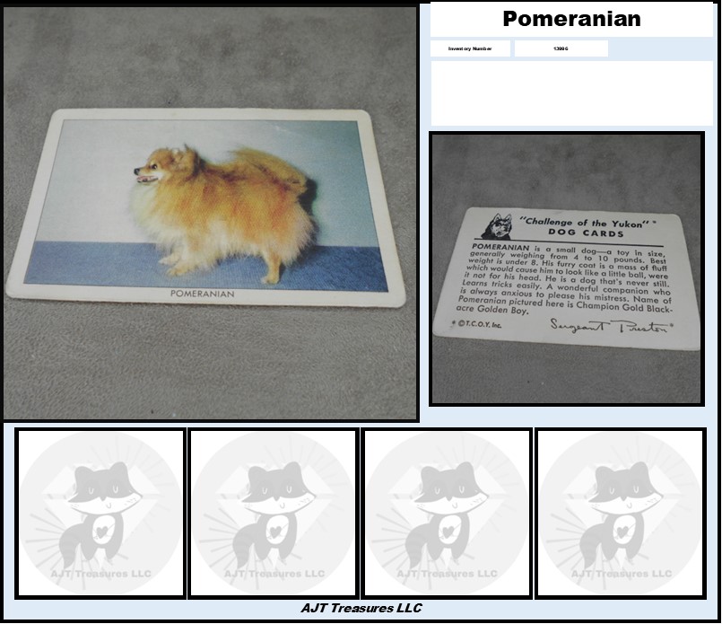 1950 Quaker Oats Challenge of the Yukon DOG Cards-Pick! - Picture 29 of 35
