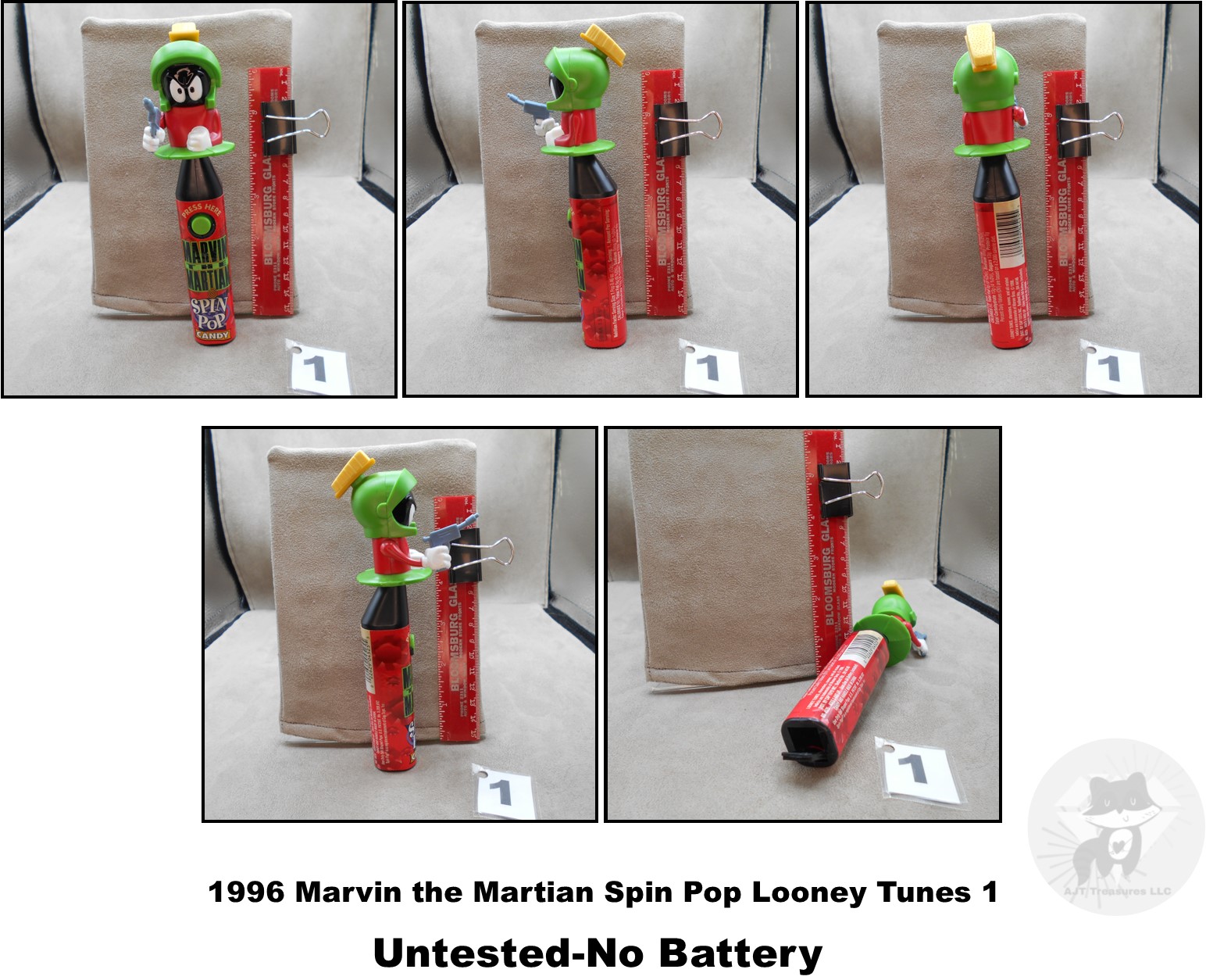 Collectible Candy Containers/Tube Toppers-Various Characters-Pick! - Picture 11 of 22