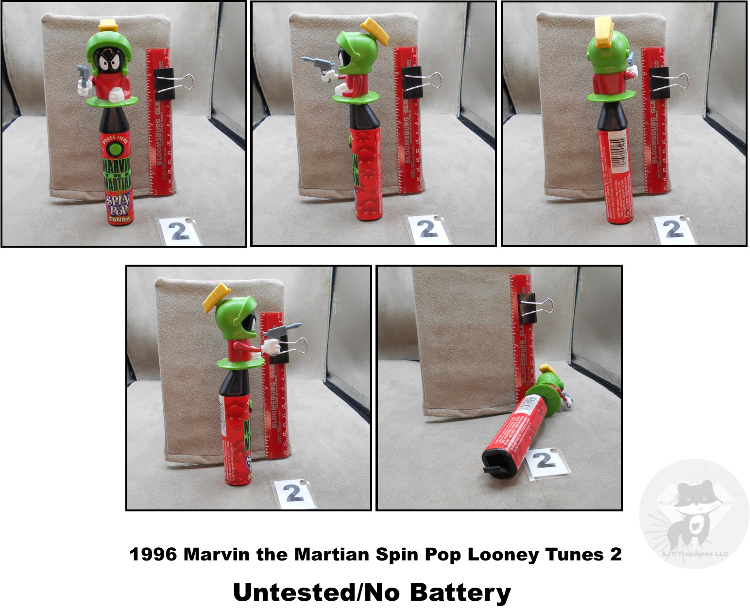 Collectible Candy Containers/Tube Toppers-Various Characters-Pick! - Picture 12 of 22