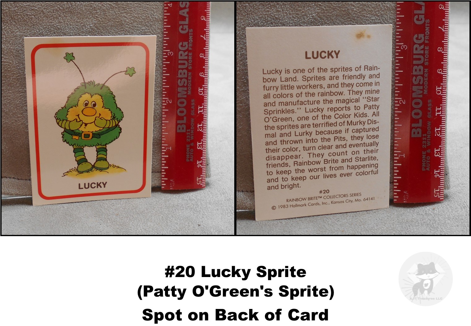 Vintage 1983 Rainbow Brite Collector's Series Card Singles-Pick! - Picture 7 of 9