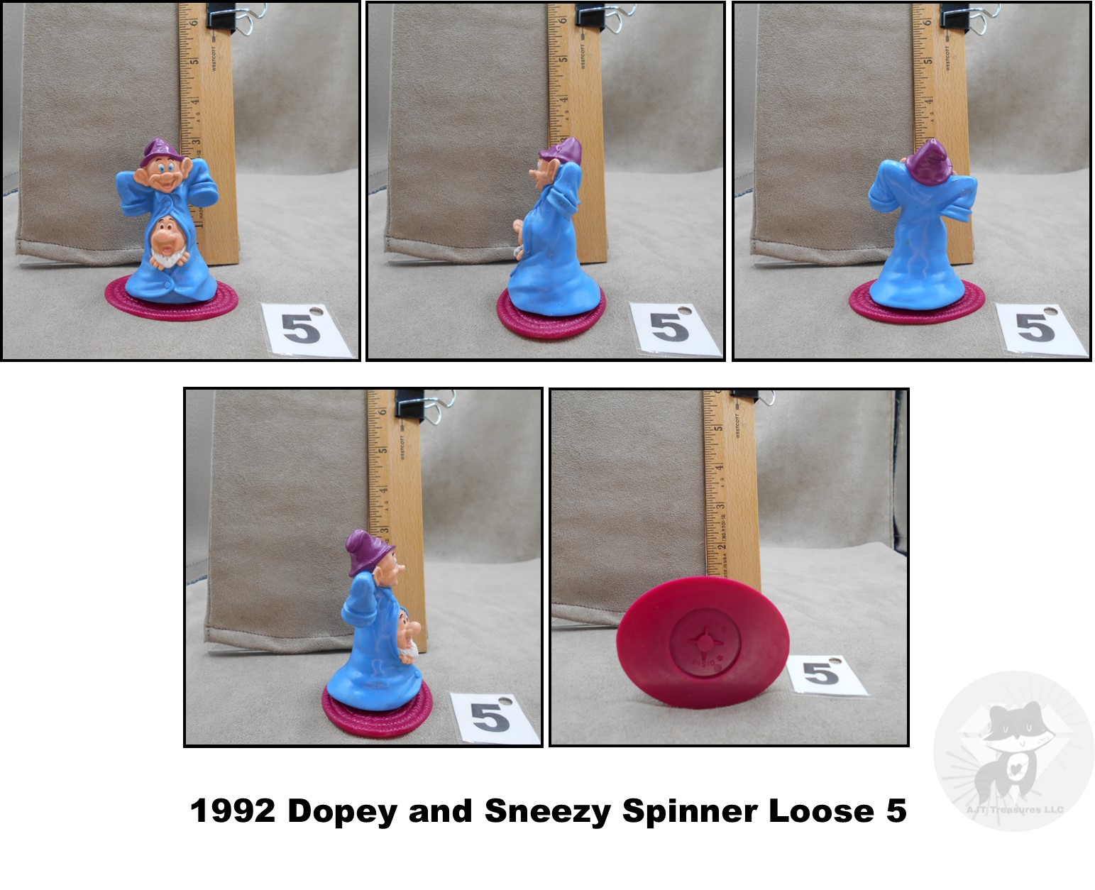McDonald's 1992/2001 Disney Snow White Toys-Pick! - Picture 14 of 40