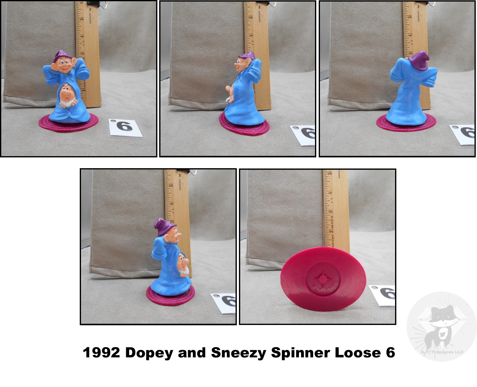 McDonald's 1992/2001 Disney Snow White Toys-Pick! - Picture 15 of 40