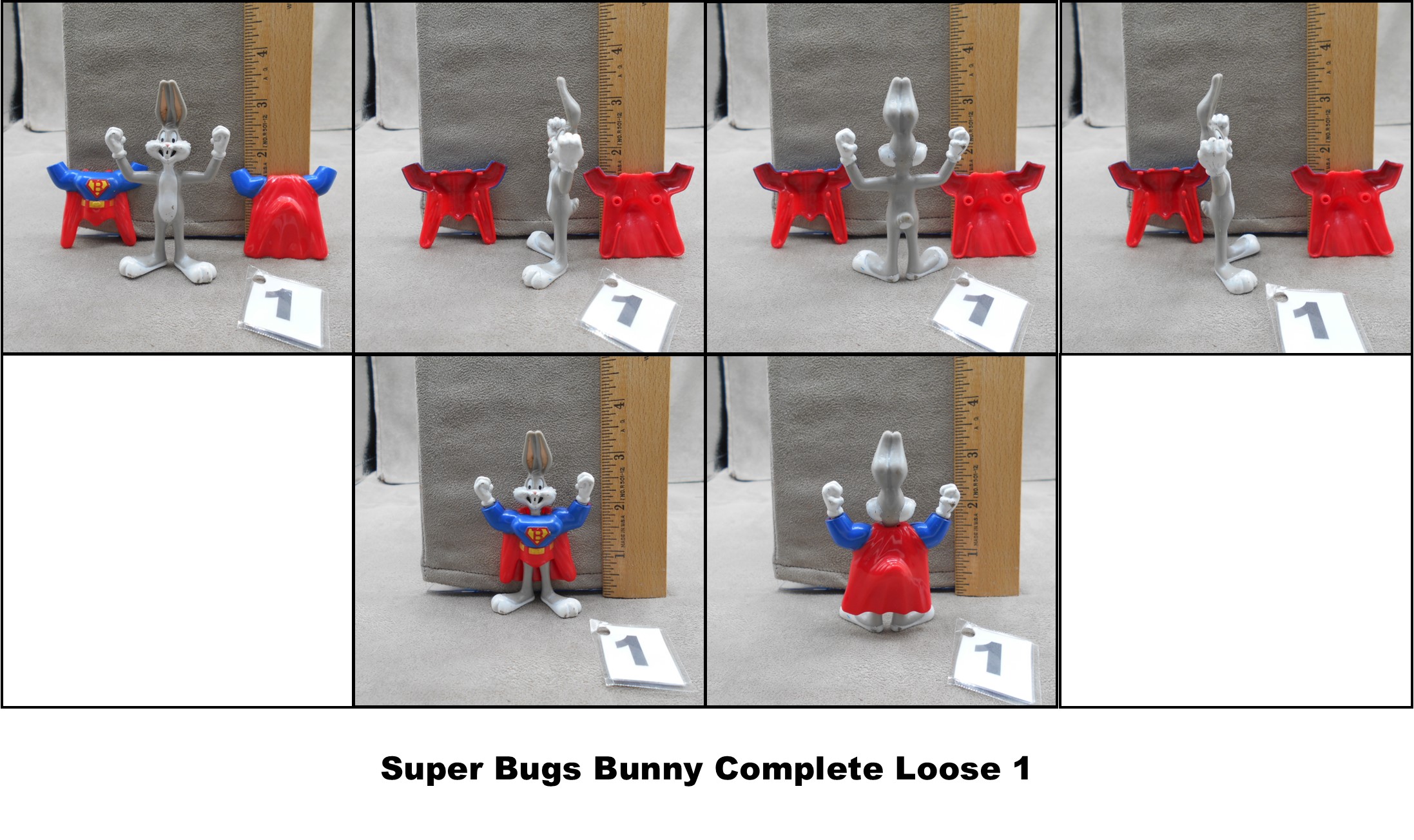 McDonald's 1991 Vintage Warner Bros DC Super Looney Tunes Figures & Parts-Pick! - Picture 9 of 16
