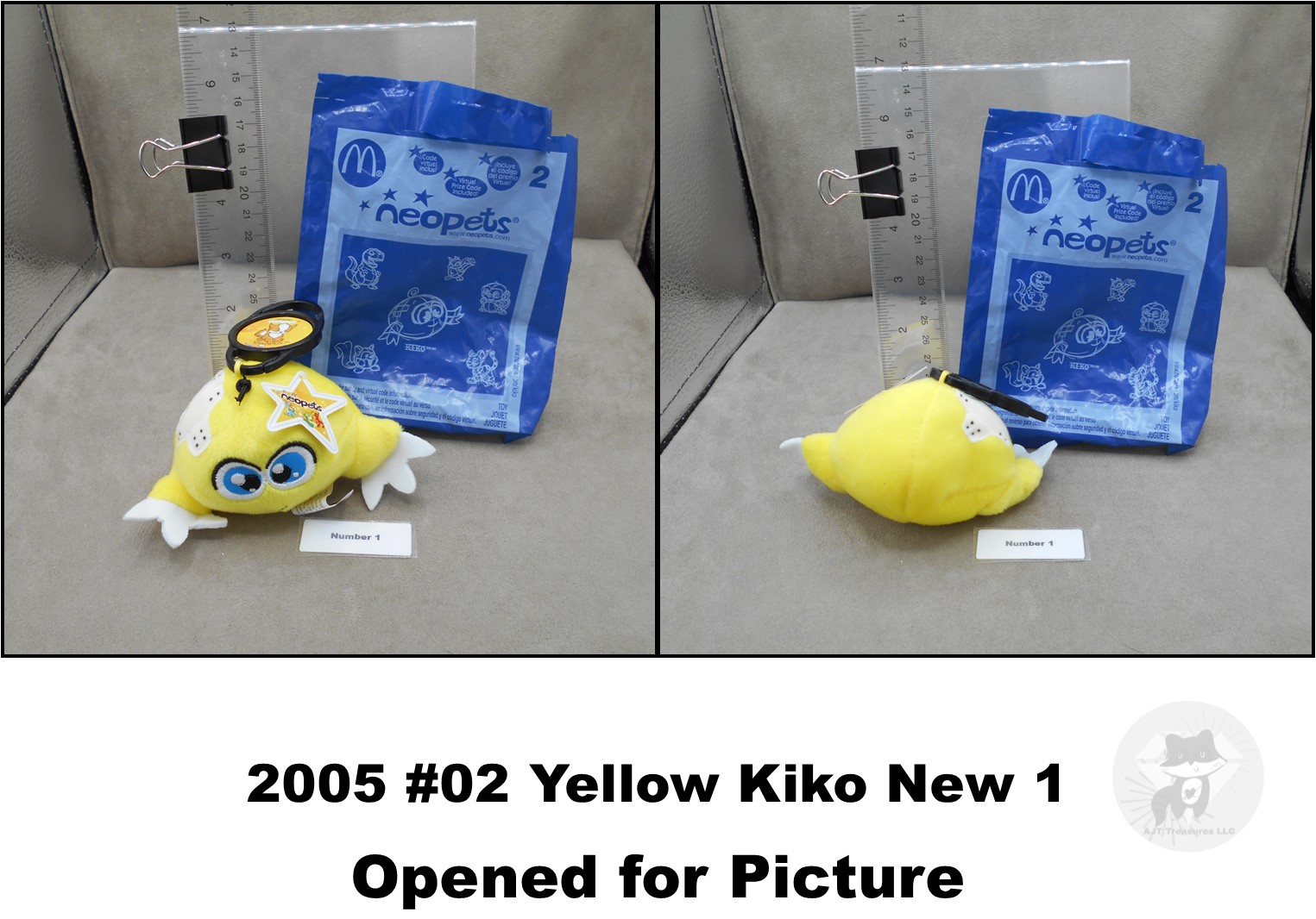 McDonald's 2004 & 2005 Neopets Plush Toys-Choose Your Favorite! - Picture 8 of 15