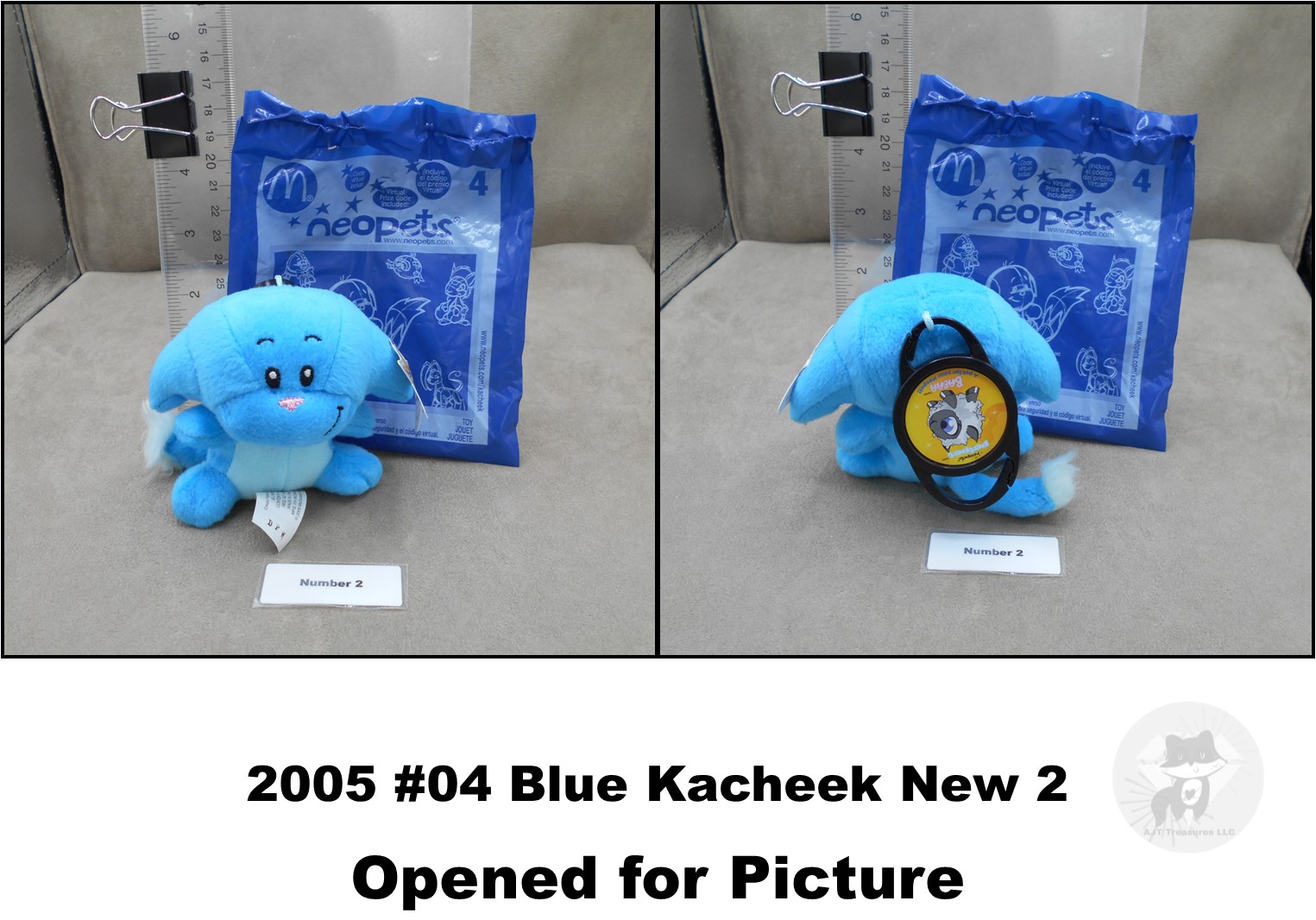 McDonald's 2004 & 2005 Neopets Plush Toys-Choose Your Favorite! - Picture 10 of 15
