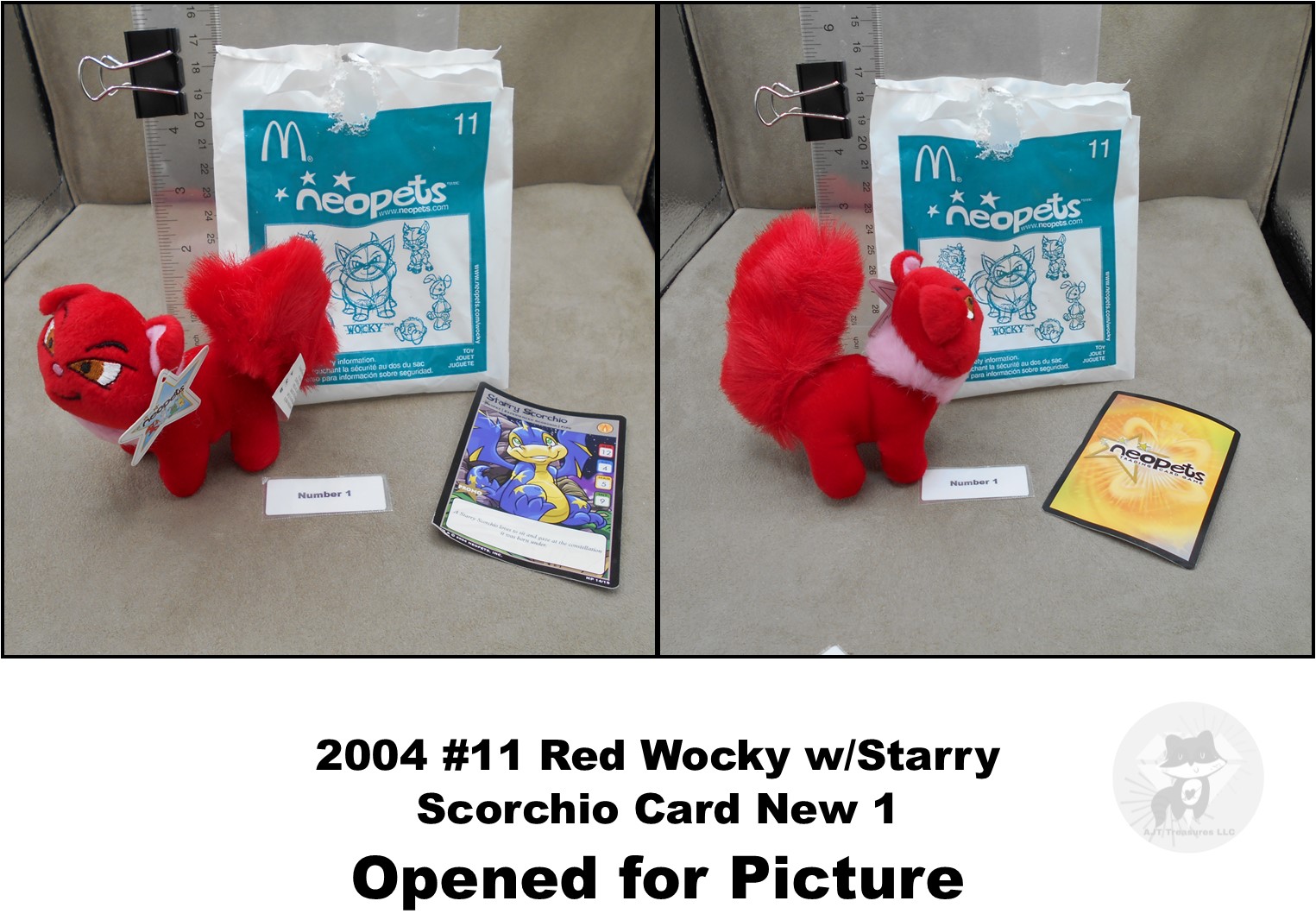 McDonald's 2004 & 2005 Neopets Plush Toys-Choose Your Favorite! - Picture 5 of 15