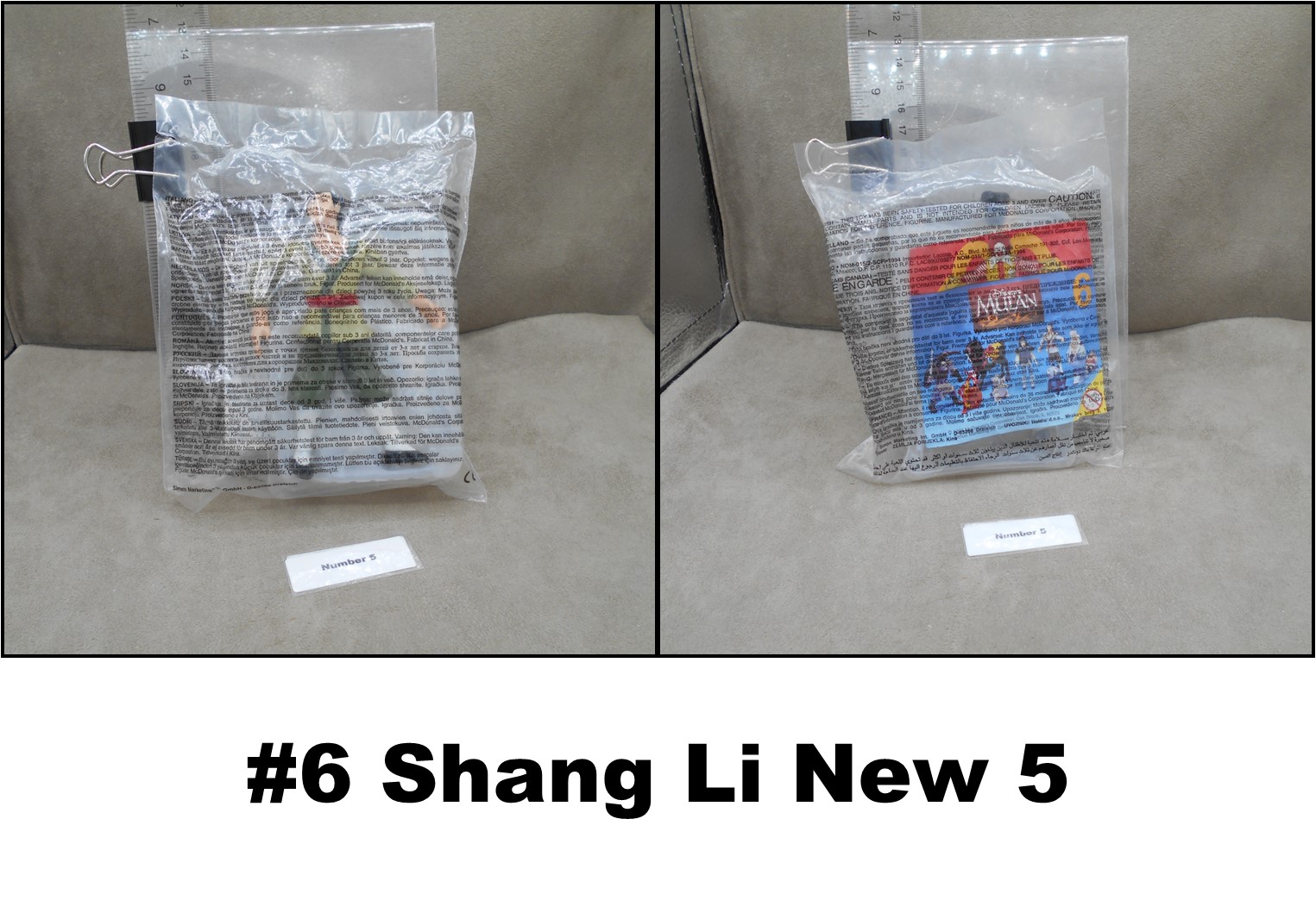 McDonald's Disney Mulan Toys-Various Years-Pick! - Picture 11 of 40