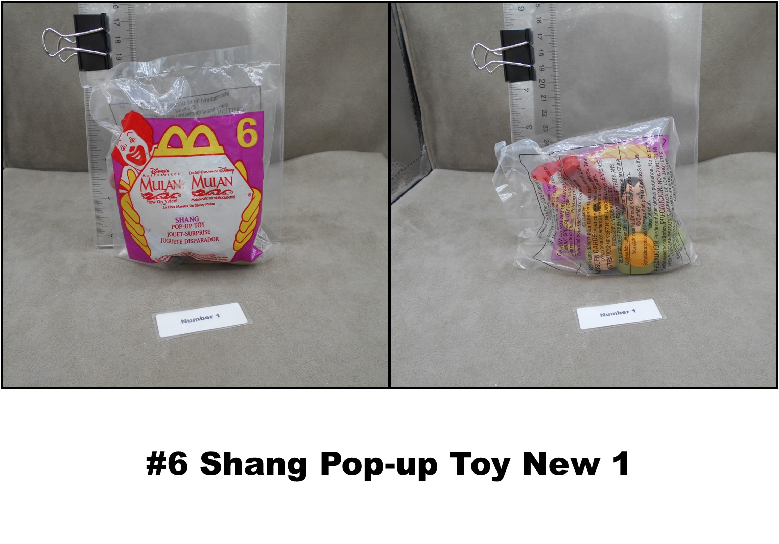 McDonald's Disney Mulan Toys-Various Years-Pick! - Picture 37 of 40