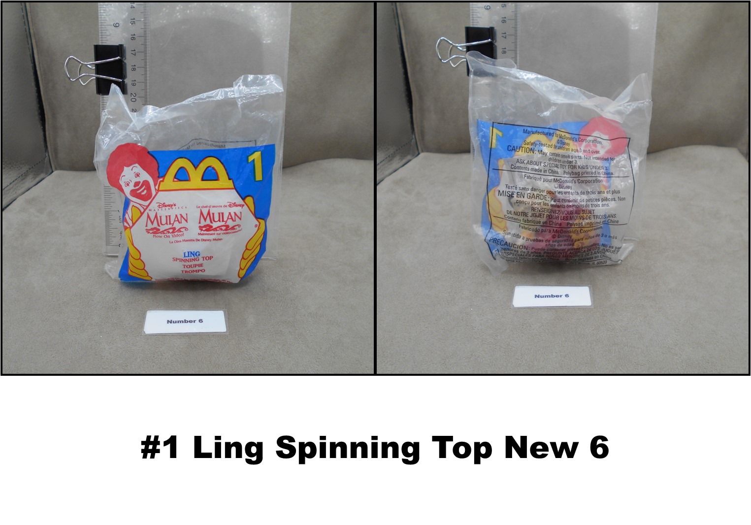 McDonald's Disney Mulan Toys-Various Years-Pick! - Picture 28 of 40