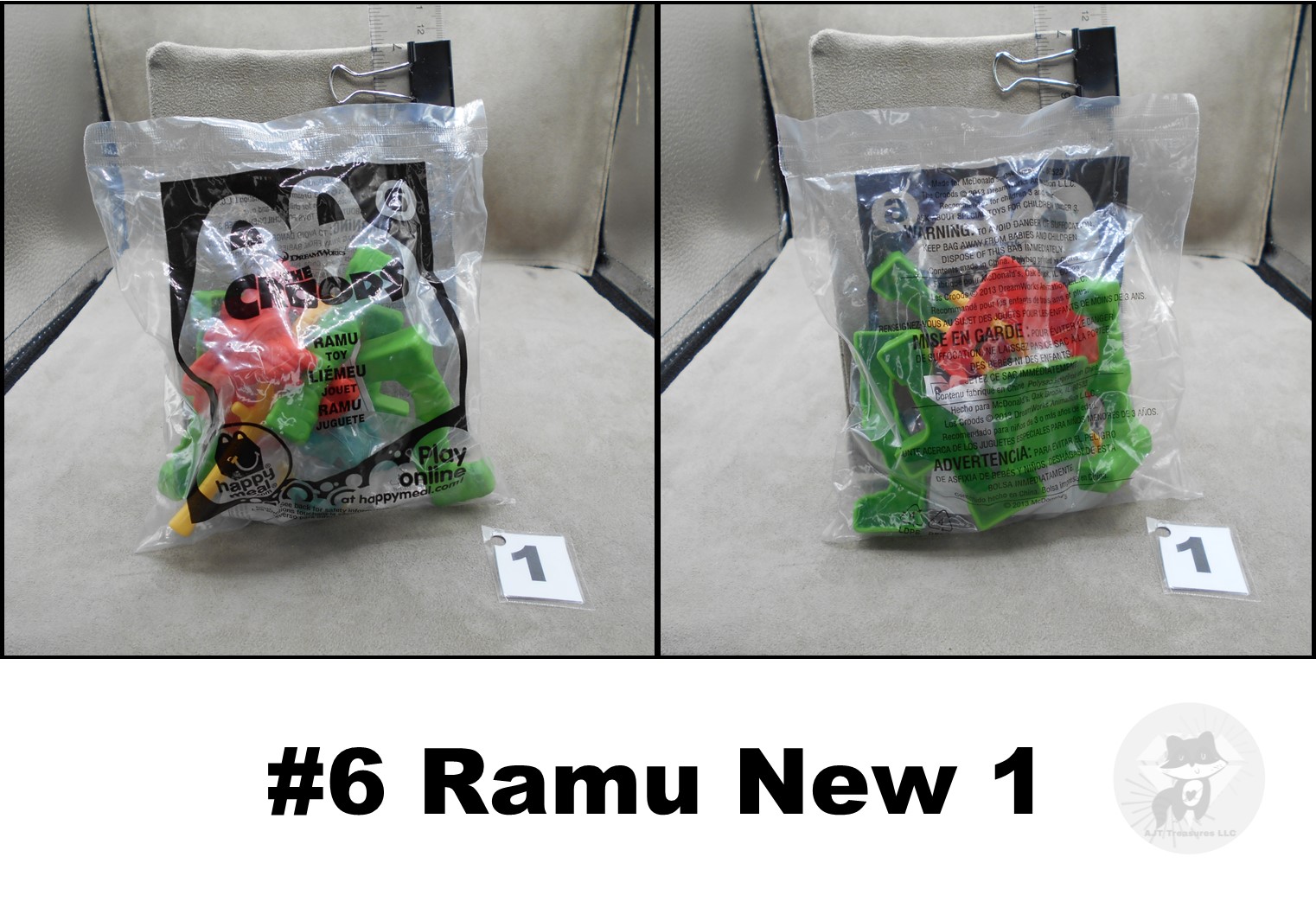 McDonald's 2013 The Croods Movie Toys-Choose!