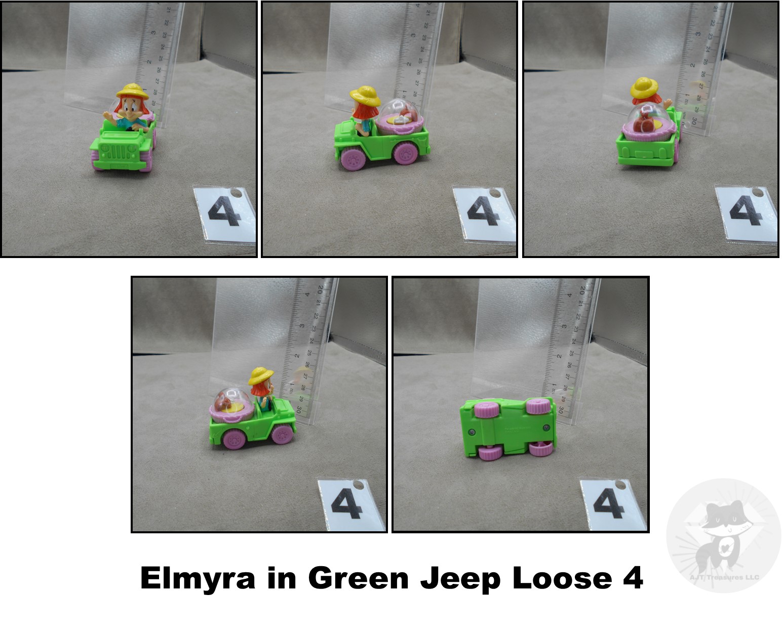 McDonald's 1992 Vintage Looney Tunes Tiny Toons Whacky Rollers-Pick Your Fav! - Picture 18 of 35