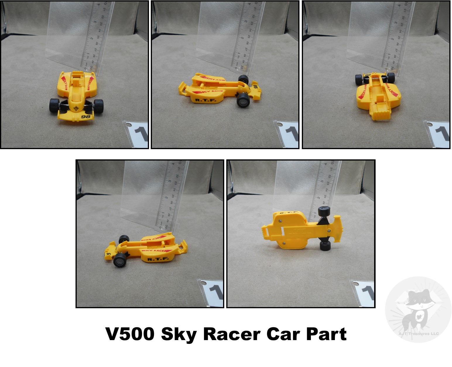 Air Vectors Racing 1997 Transforming Vehicles Replacement Parts-Pick! - Picture 3 of 3