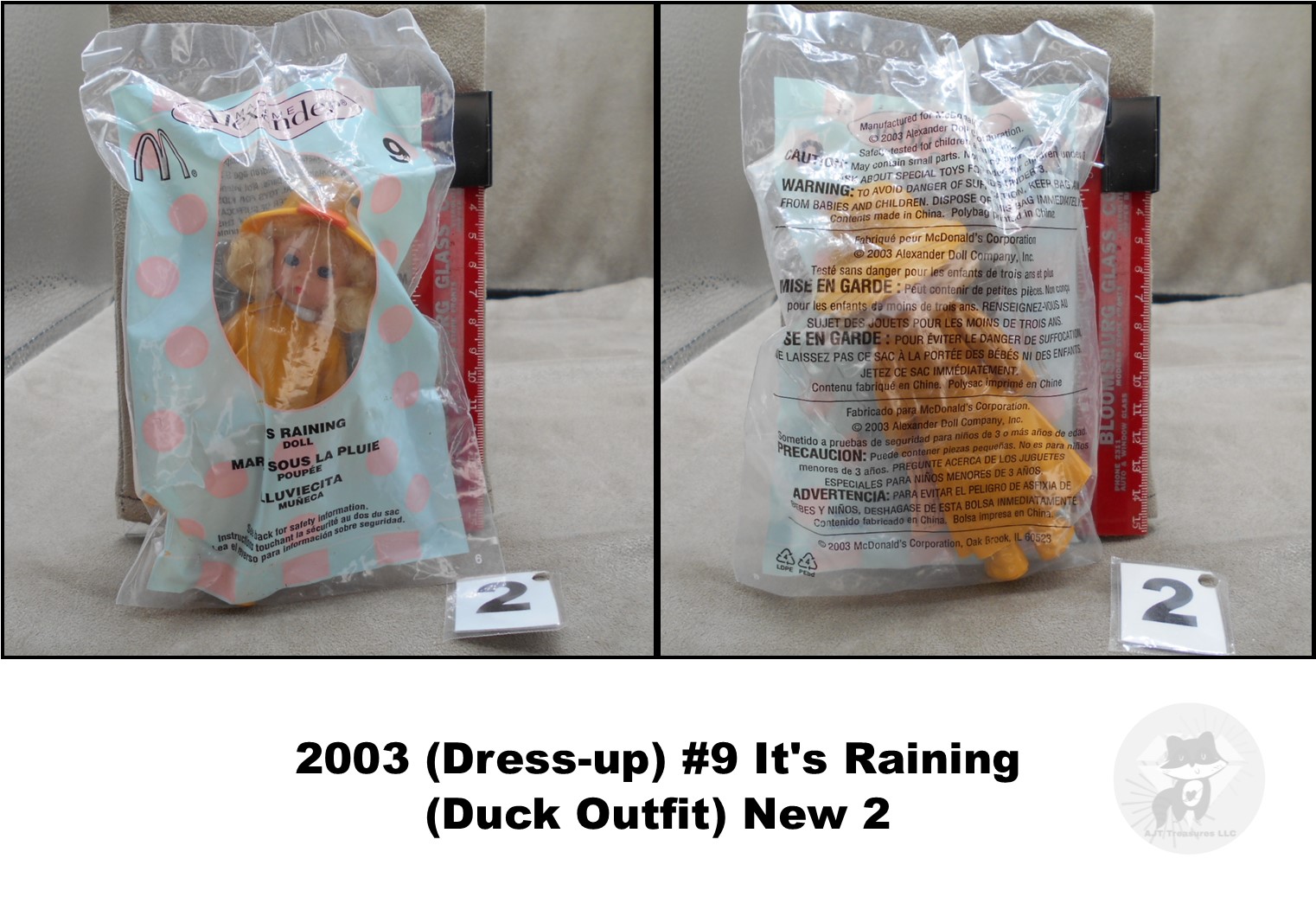 McDonald's 2002-2010 Madame Alexander 4-5" Dolls-Pick! - Picture 20 of 41