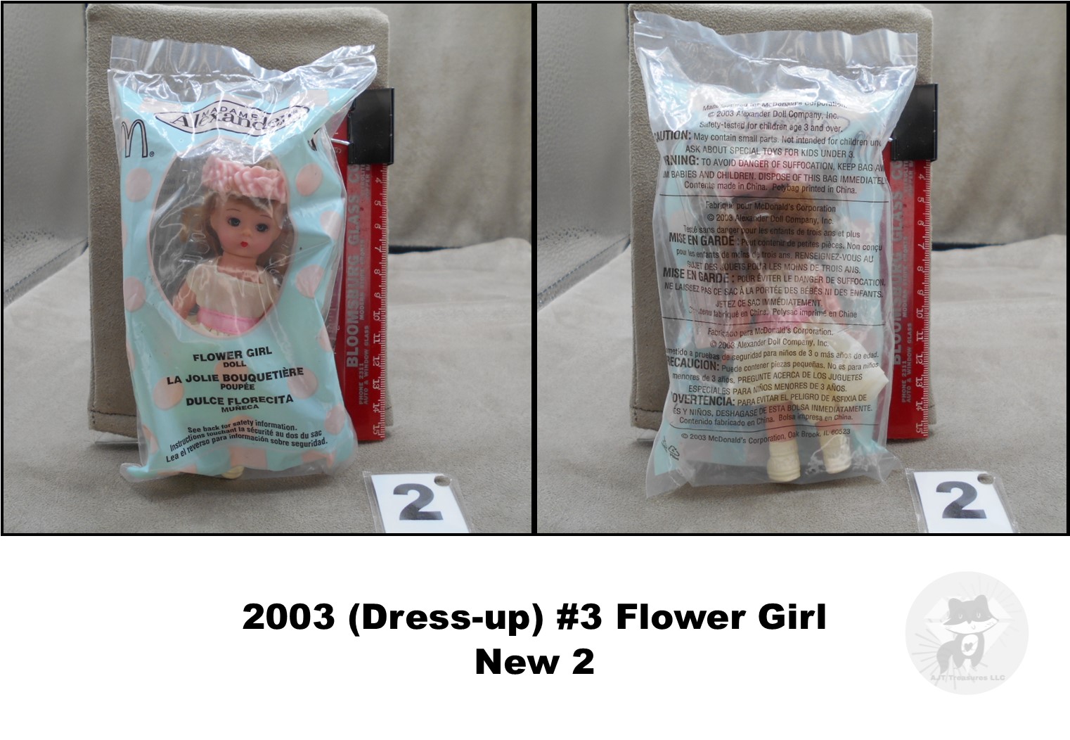 McDonald's 2002-2010 Madame Alexander 4-5" Dolls-Pick! - Picture 9 of 41