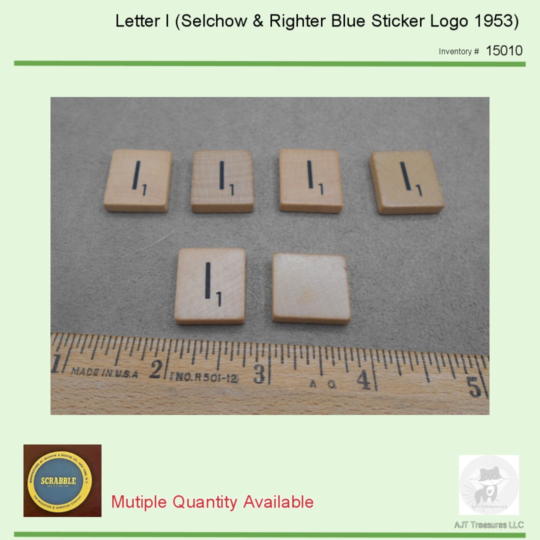 Scrabble Replacement Parts-Wood Tiles & Racks-Pick! - Picture 11 of 29