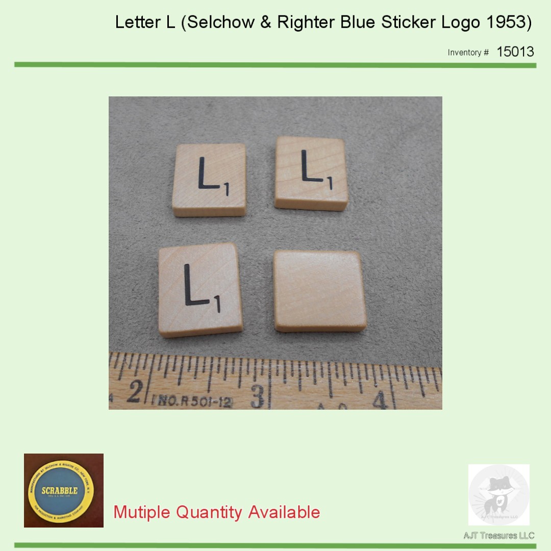 Scrabble Replacement Parts-Wood Tiles & Racks-Pick! - Picture 14 of 29