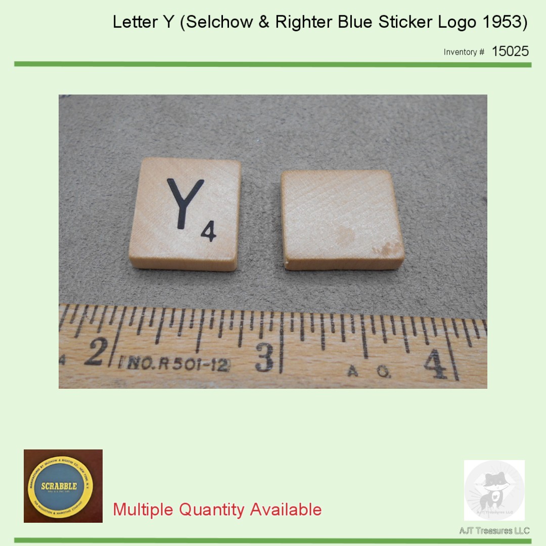 Scrabble Replacement Parts-Wood Tiles & Racks-Pick! - Picture 27 of 29