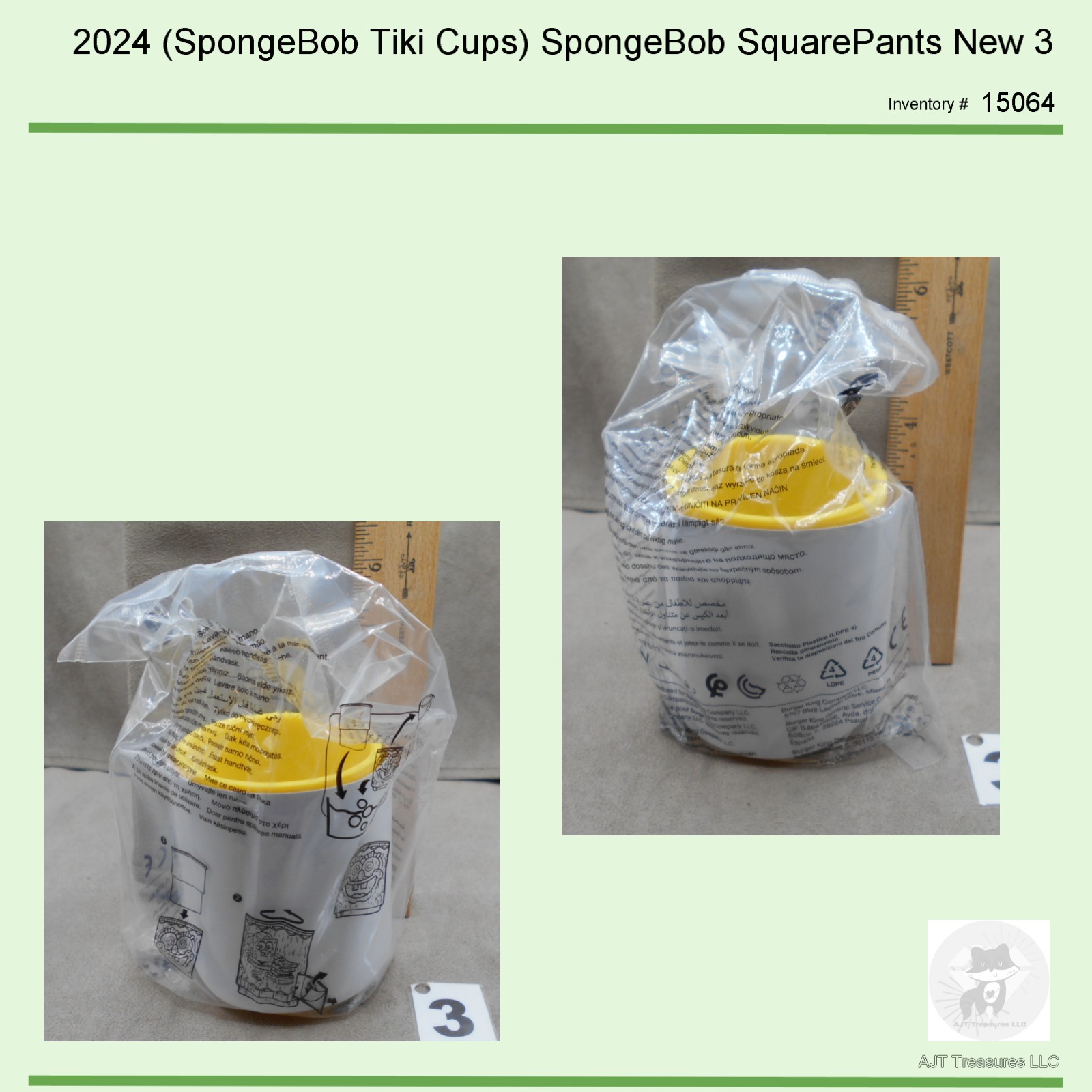 Burger King SpongeBob SquarePants Toys-Various Years-Pick! - Picture 27 of 29