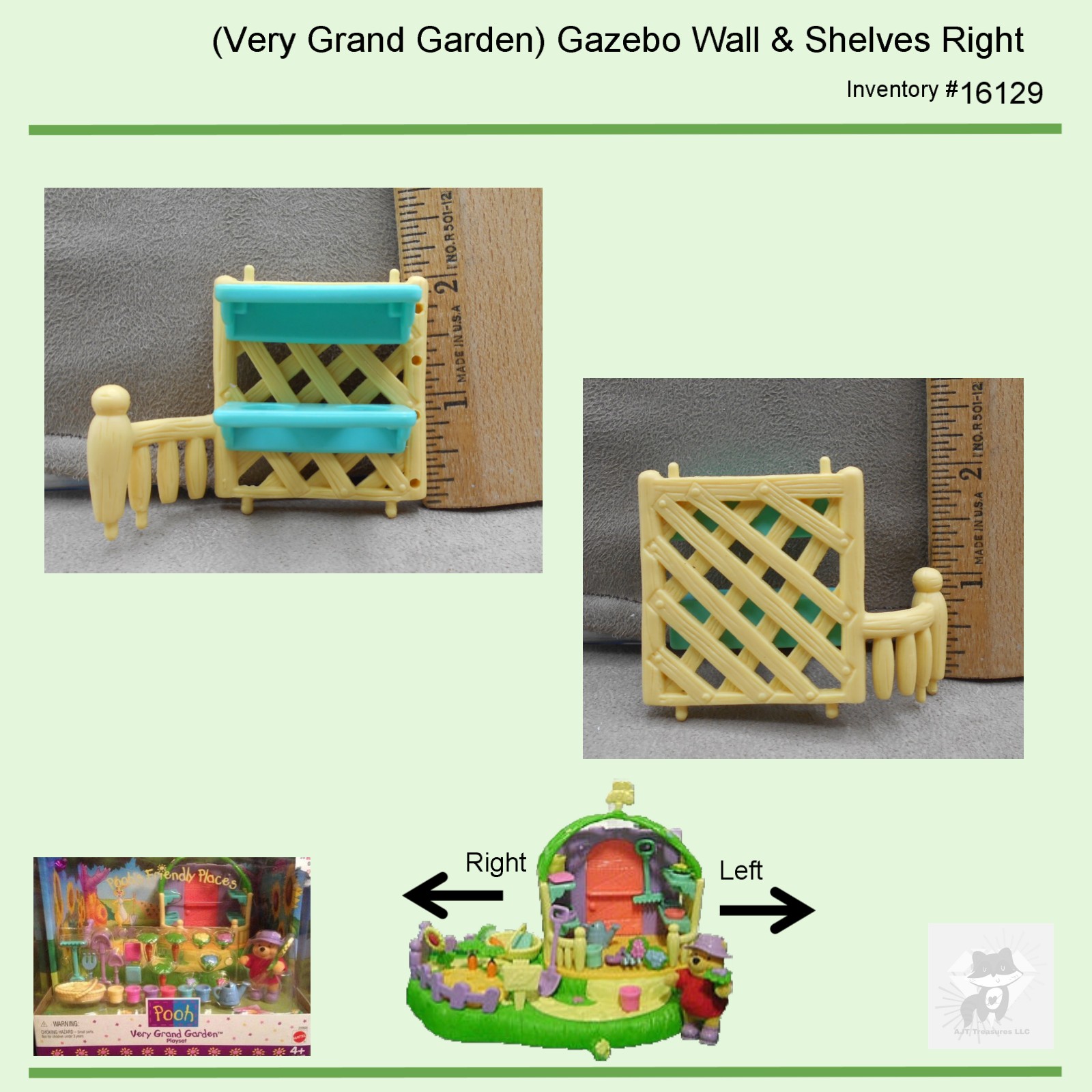 Vintage Mattel Pooh's Friendly Places Replacement Parts-Pick! | eBay