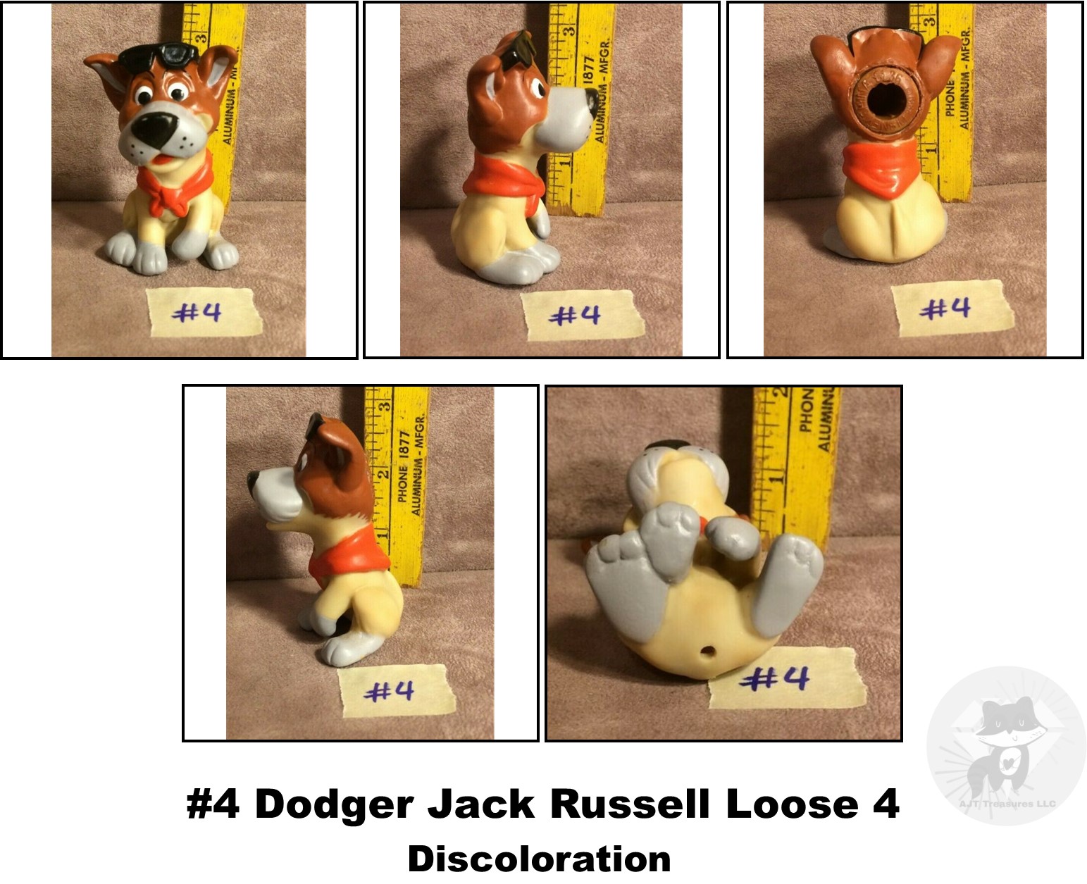 McDonald's 1988 Vintage Disney Oliver & Company Finger Puppets-Pick! - Picture 11 of 11