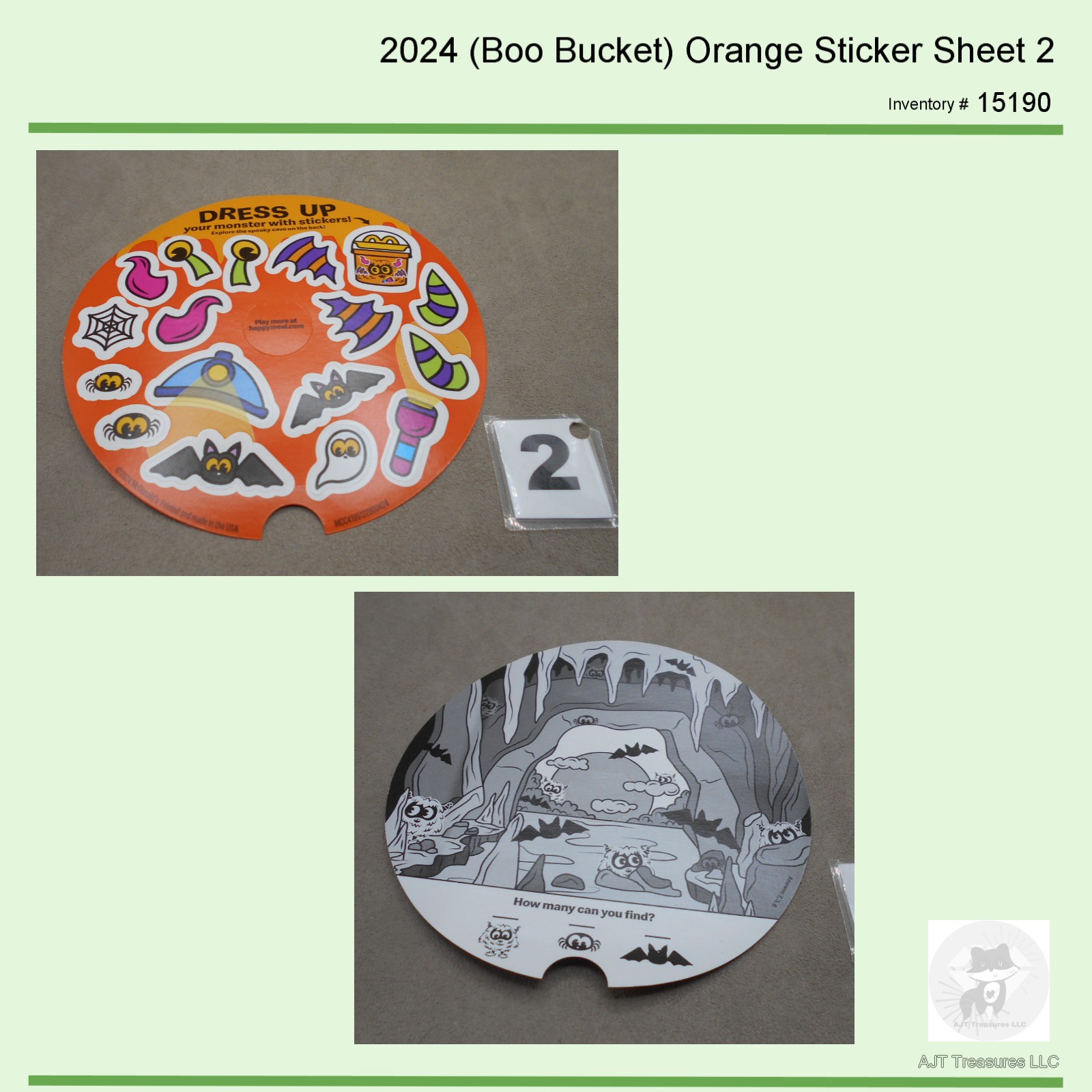 McDonald's 2023/2024 Halloween Boo Buckets-Pick! - Picture 7 of 9