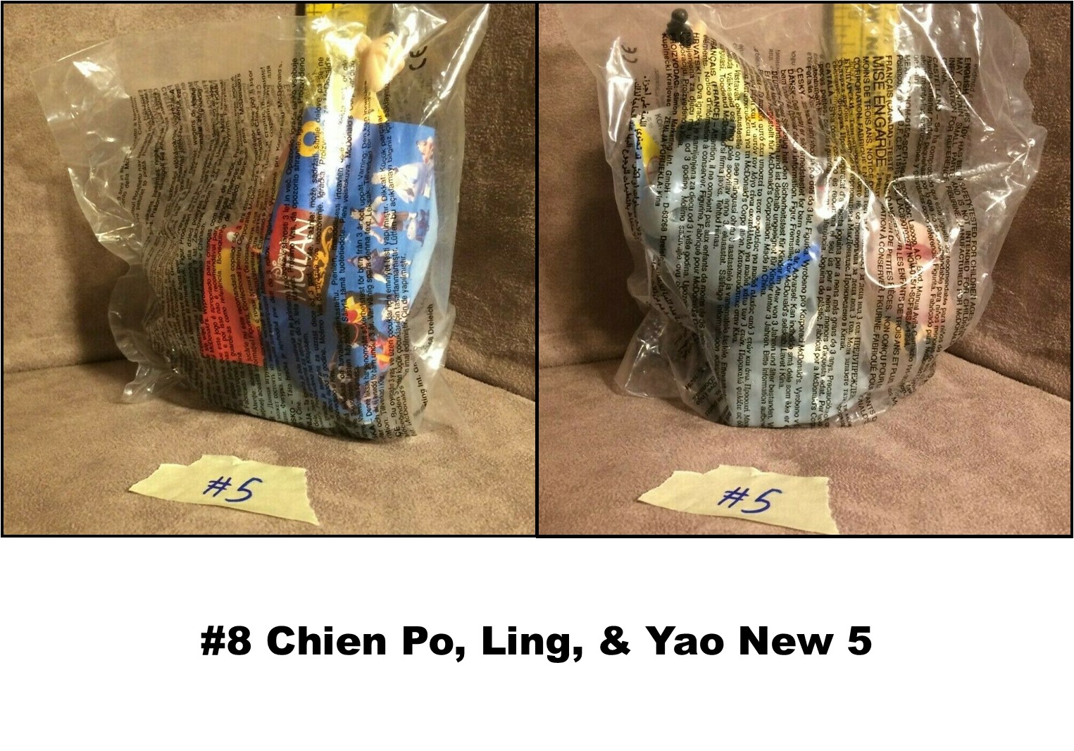 McDonald's Disney Mulan Toys-Various Years-Pick! - Picture 23 of 40