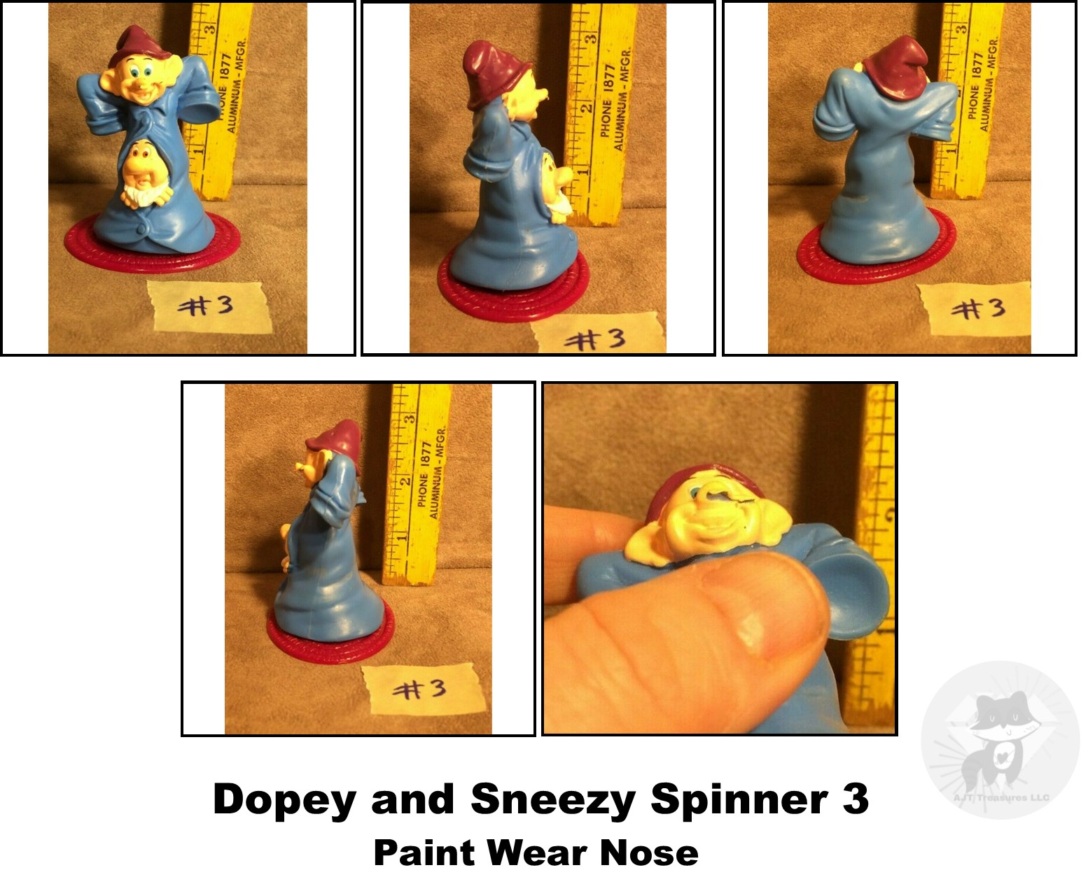 McDonald's 1992/2001 Disney Snow White Toys-Pick! - Picture 13 of 40