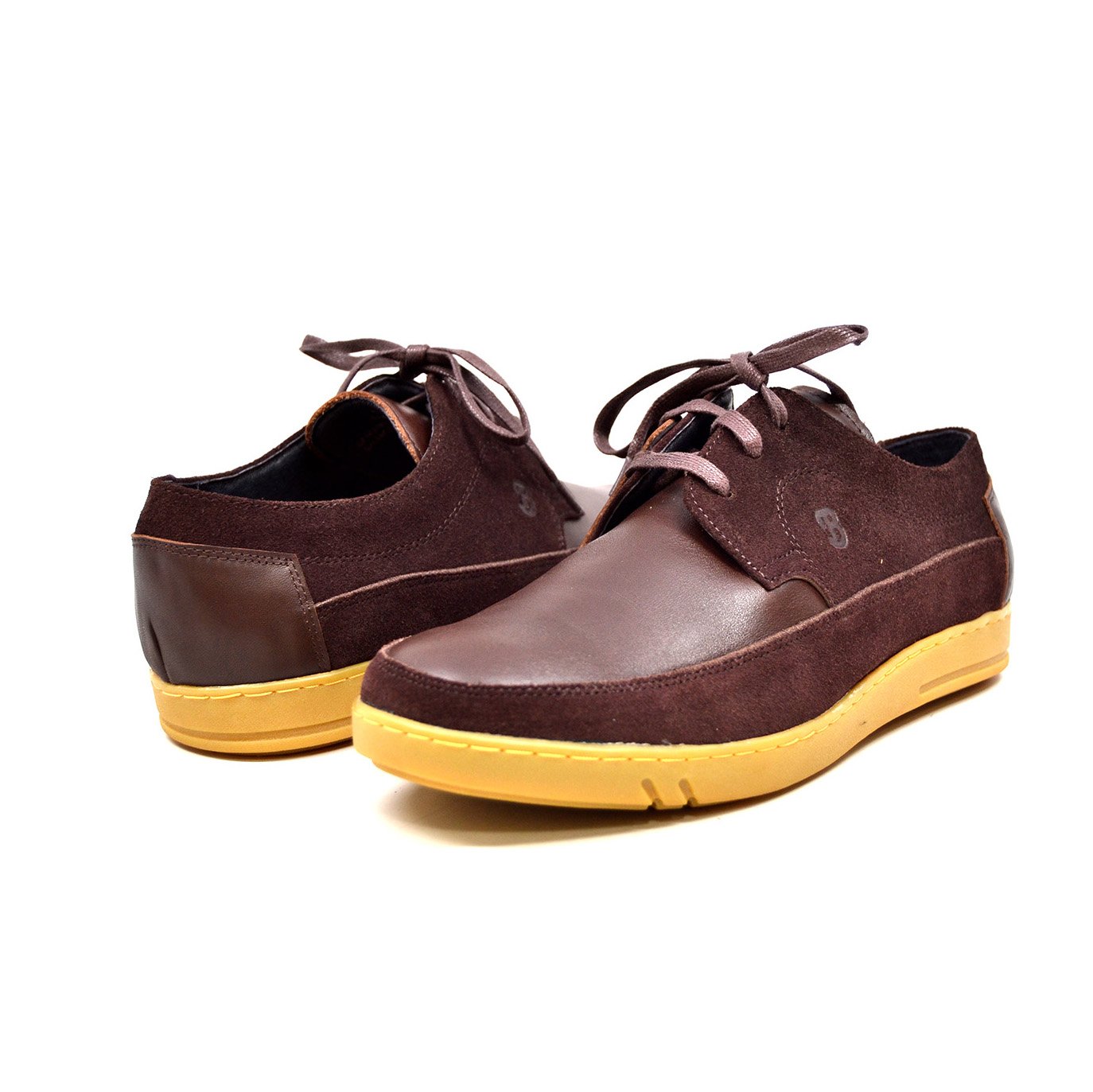 British Collection Herren Bristols Leder & Wildleder Schnürschuhe - Bild 14 von 17