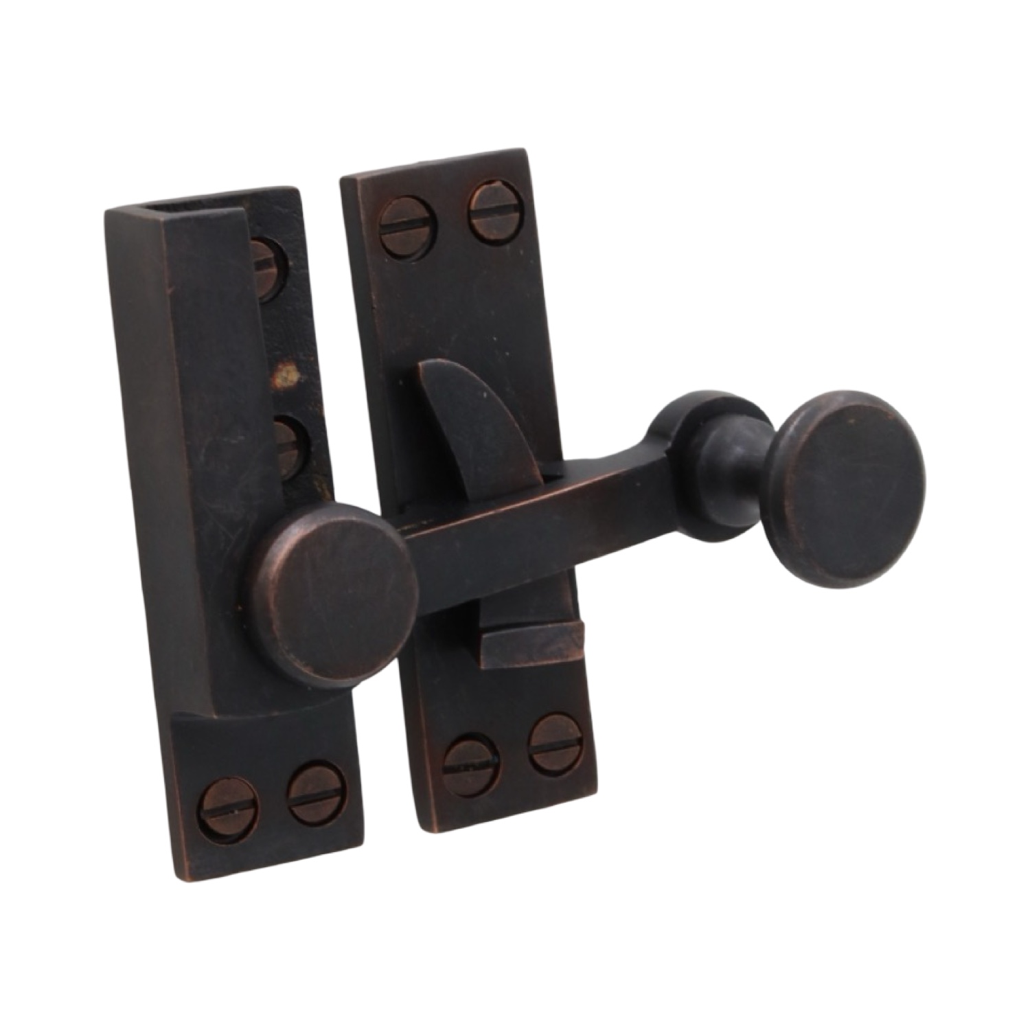 Swinging Window Sash Lock in Brass - 2 Finish Choices