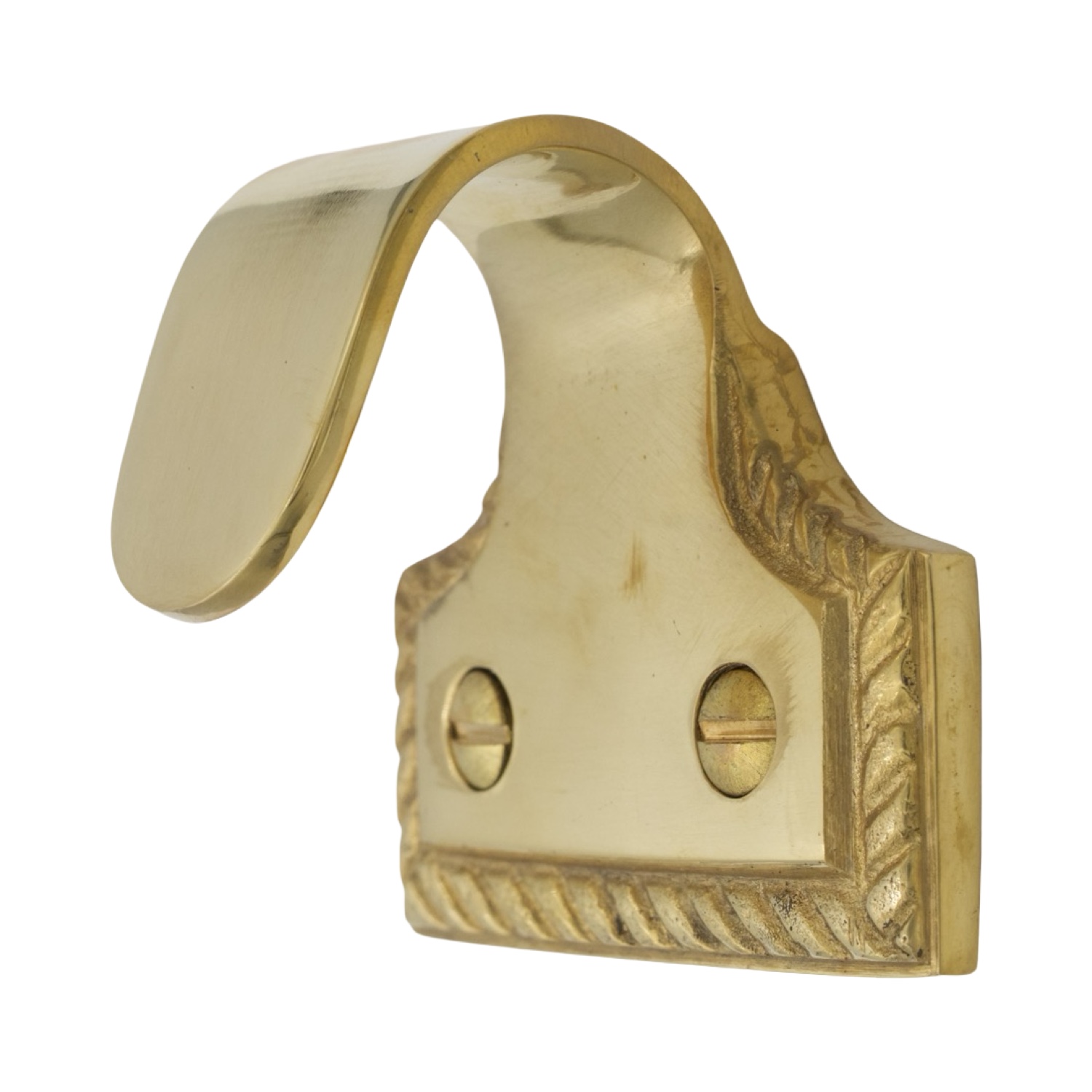 Solid Cast Brass Beaded Rope Sash Lift - 2 Finish Choices