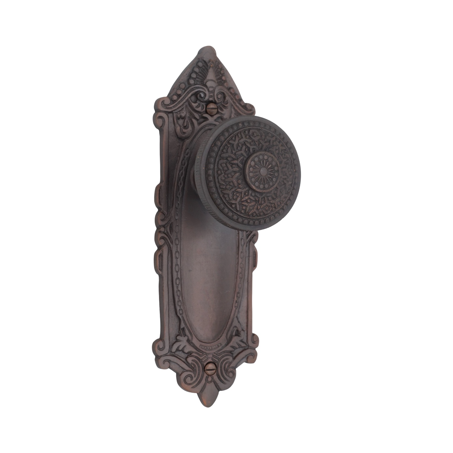 The Milford Victorian Vintage Style Passage Set in Bronze – 5 Knob Choices