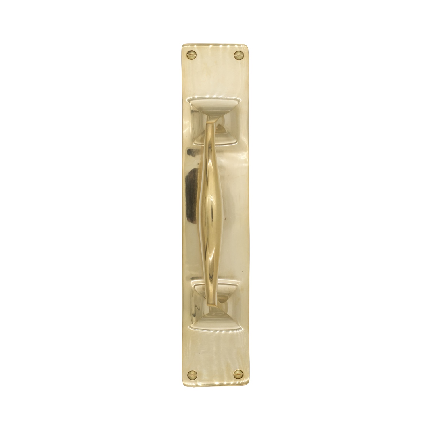 Heavy Duty Pull Smooth Brass Contemporary Door Handle 12 inches – Choose Finish