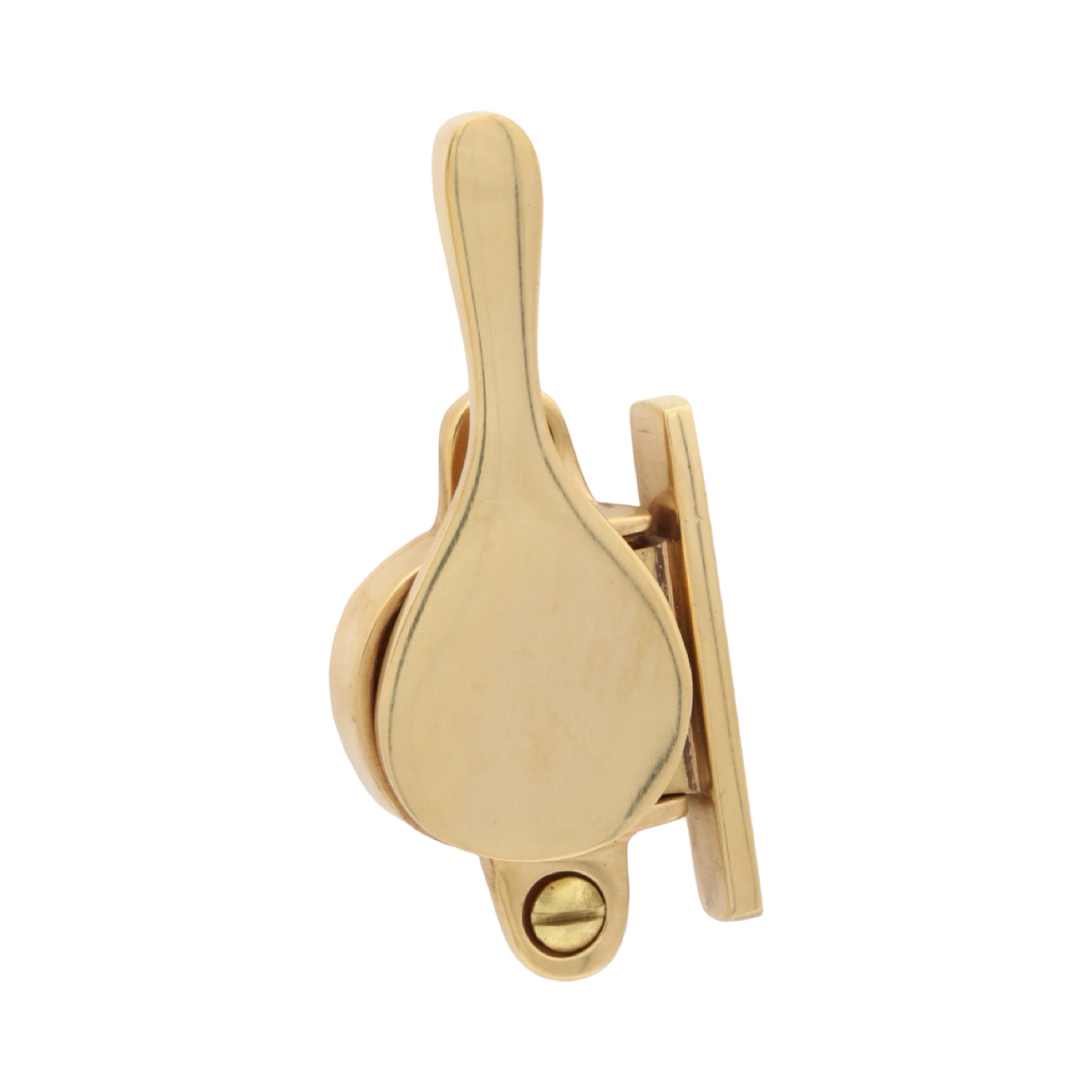 Side Mount Pressure Sash Lock in Brass - 2 Finish Choices
