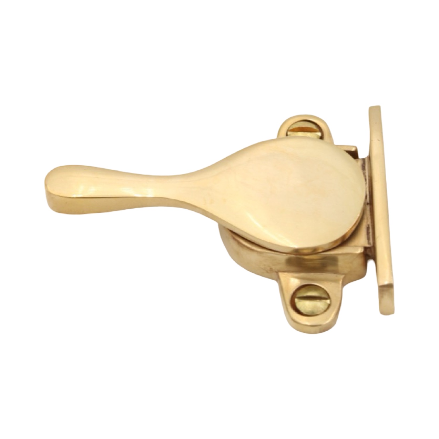 Side Mount Pressure Sash Lock in Brass - 2 Finish Choices