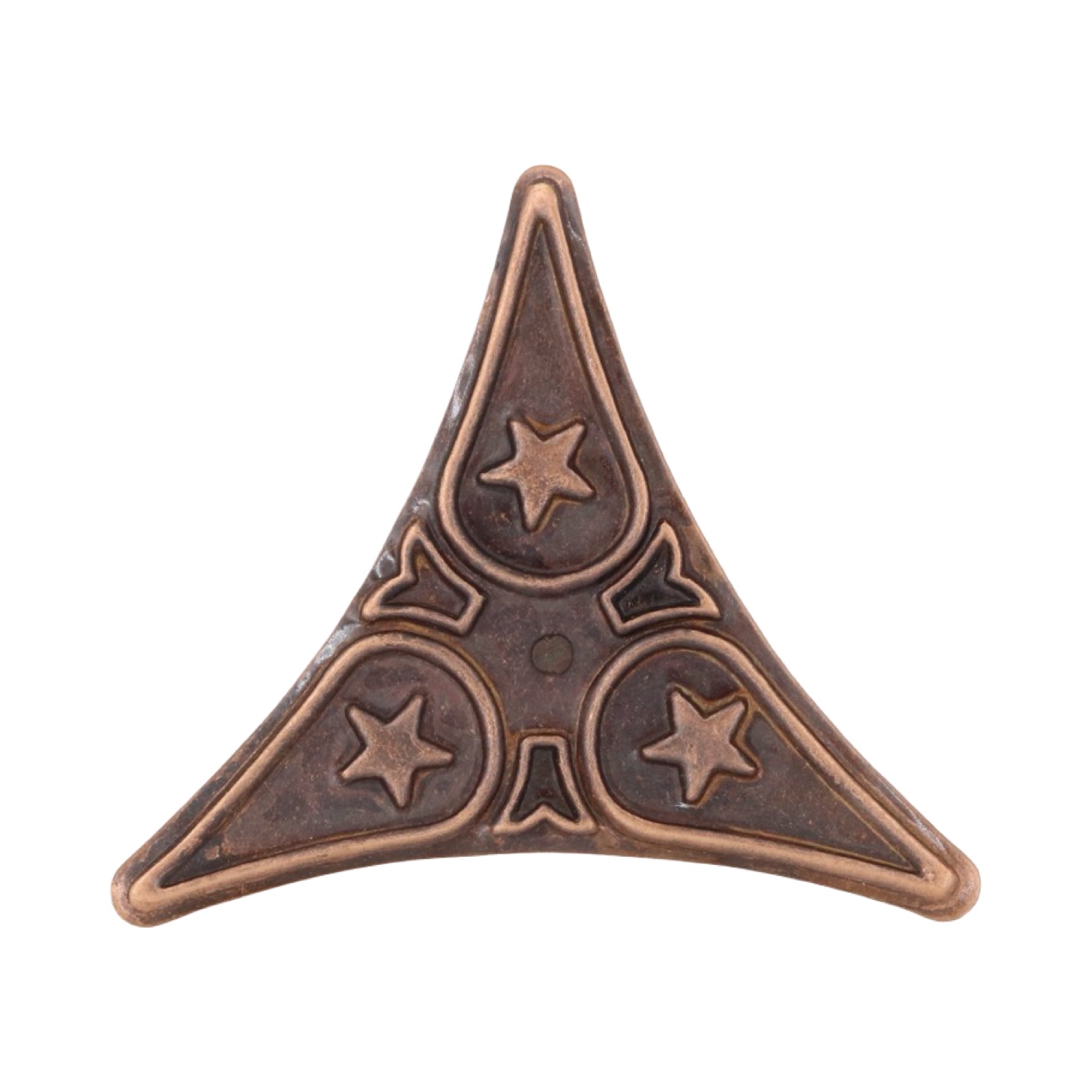 Victorian Star Dust Corner For Stair Steps in Bronze Finish – Choose Amount