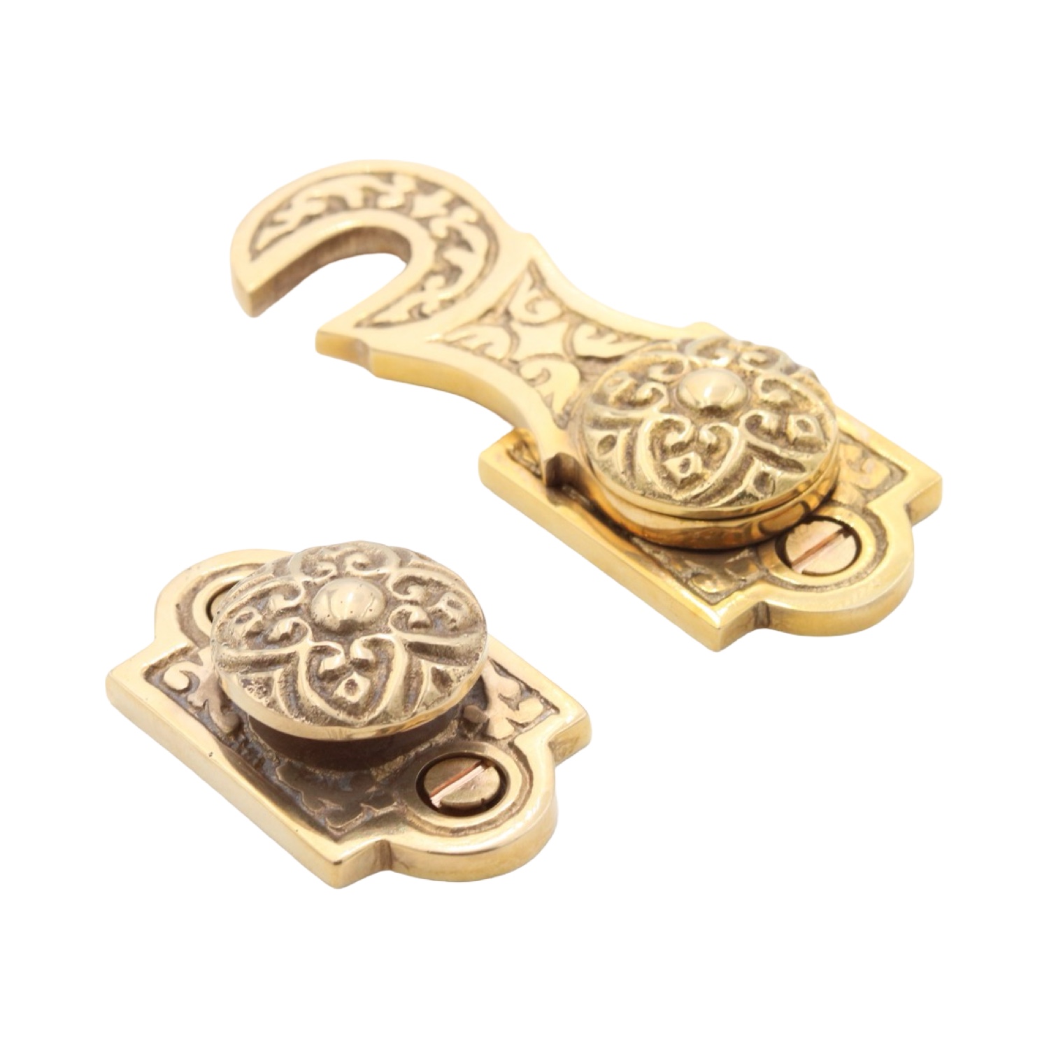 Victorian Swivel Surface Cabinet Catch - 3 Finish Choices