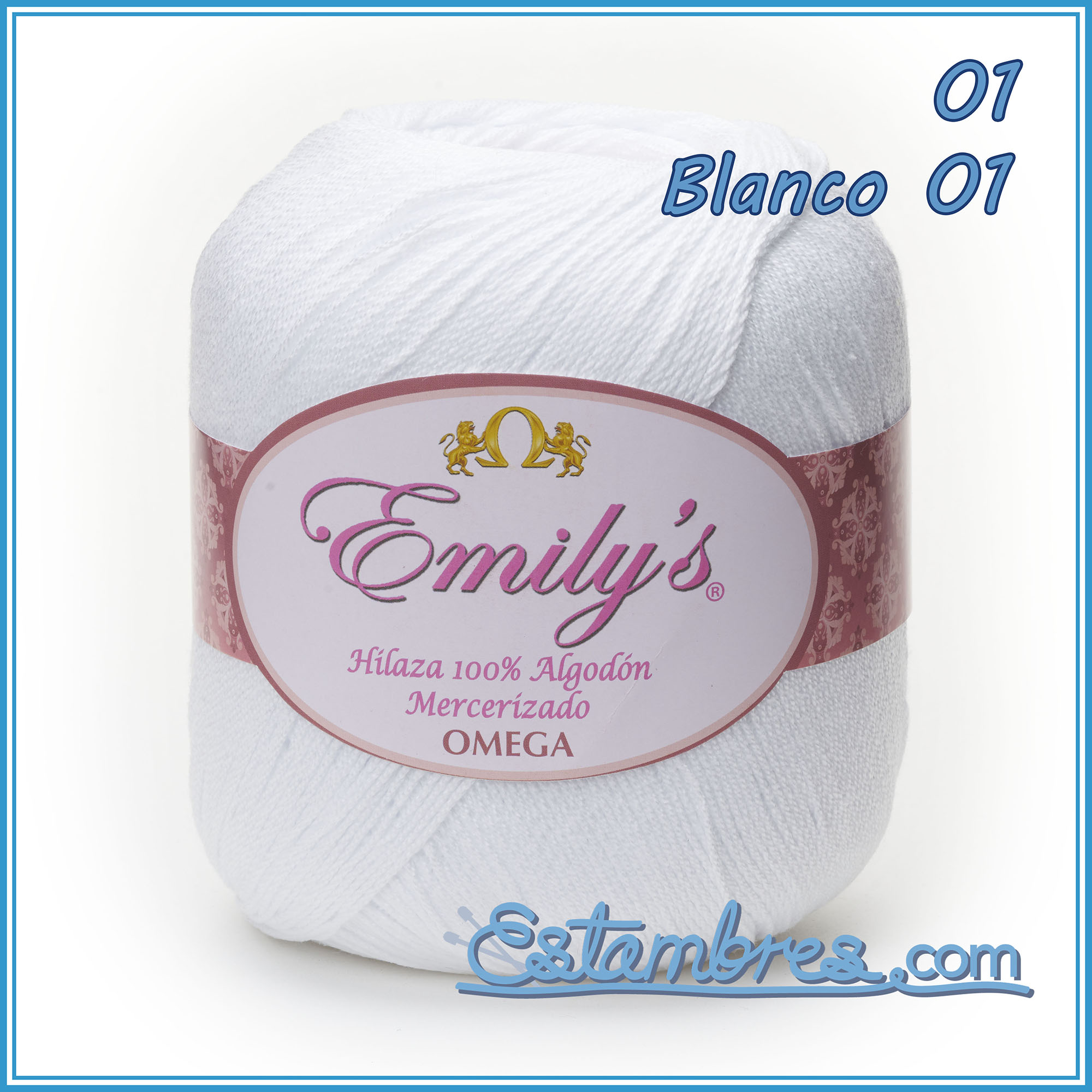 Hilo de algodón EMILY'S Omega (5,29 oz), 1-superfino, 100 % mercerizado. - Imagen 9 de 23