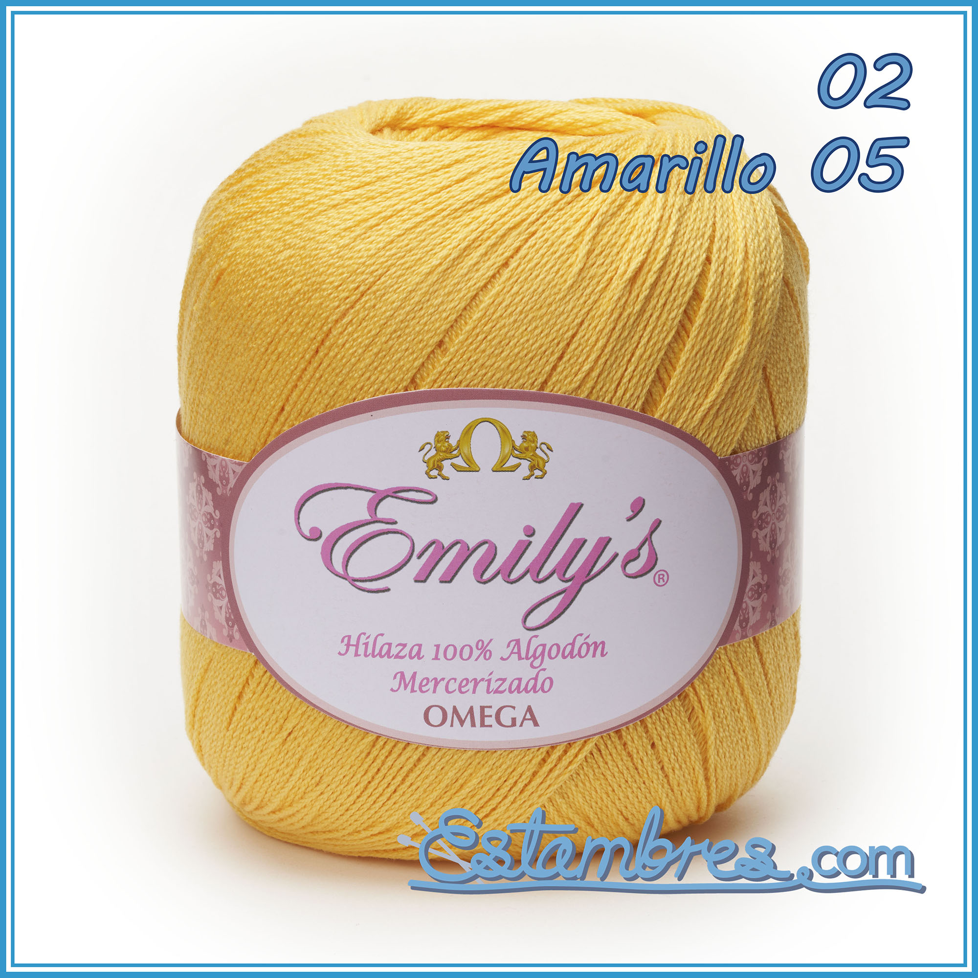 Hilo de algodón EMILY'S Omega (5,29 oz), 1-superfino, 100 % mercerizado. - Imagen 11 de 23