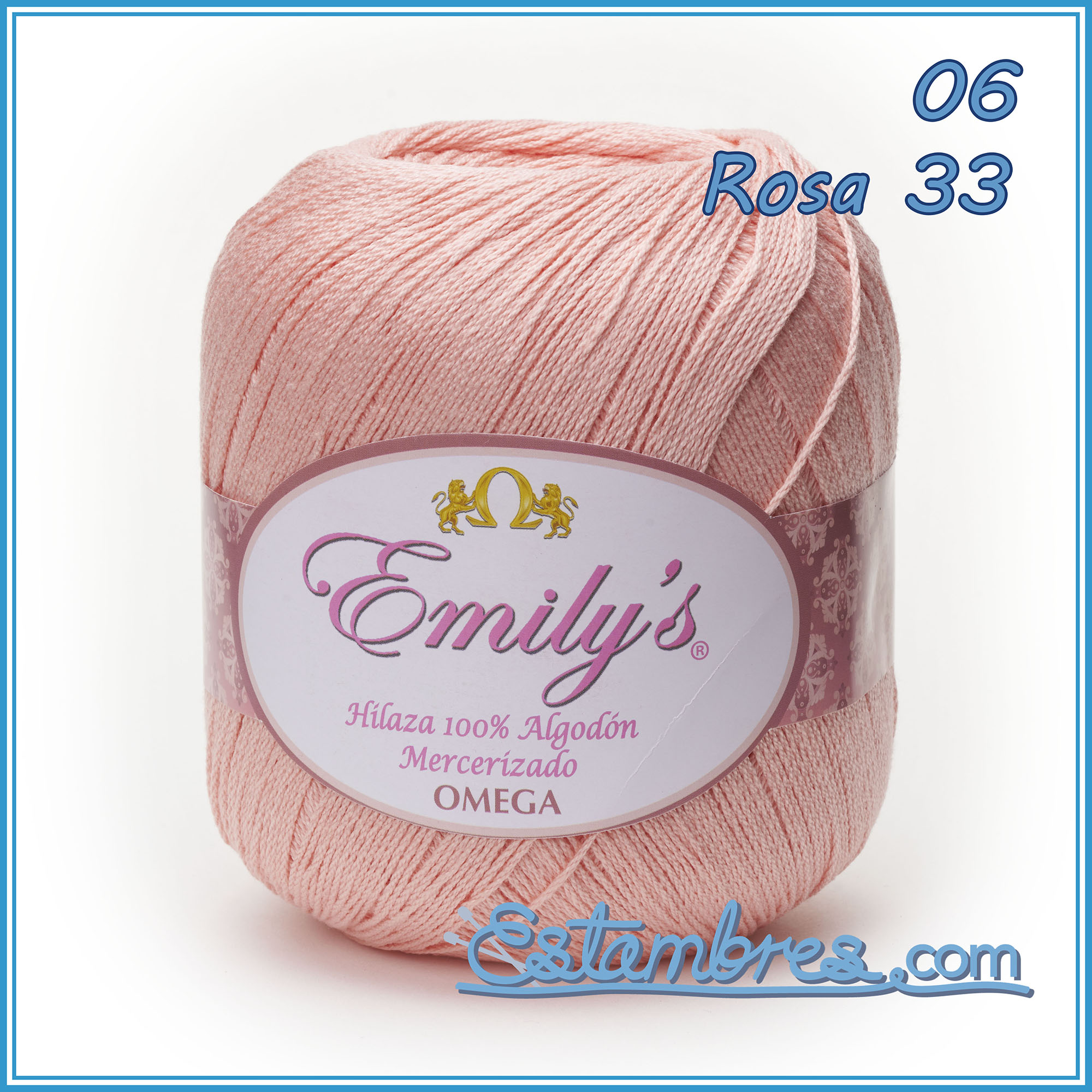 Hilo de algodón EMILY'S Omega (5,29 oz), 1-superfino, 100 % mercerizado. - Imagen 14 de 23