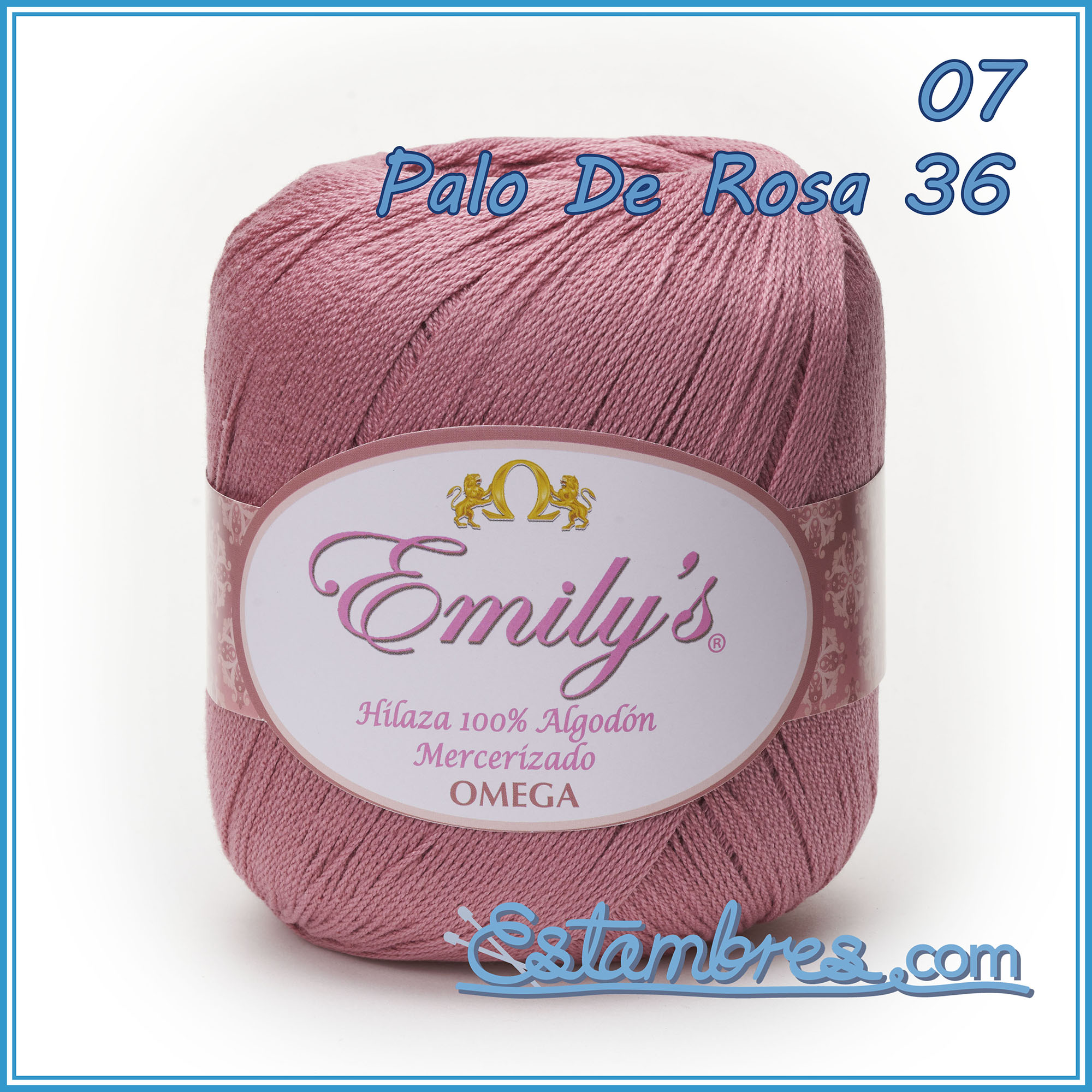 Hilo de algodón EMILY'S Omega (5,29 oz), 1-superfino, 100 % mercerizado. - Imagen 15 de 23