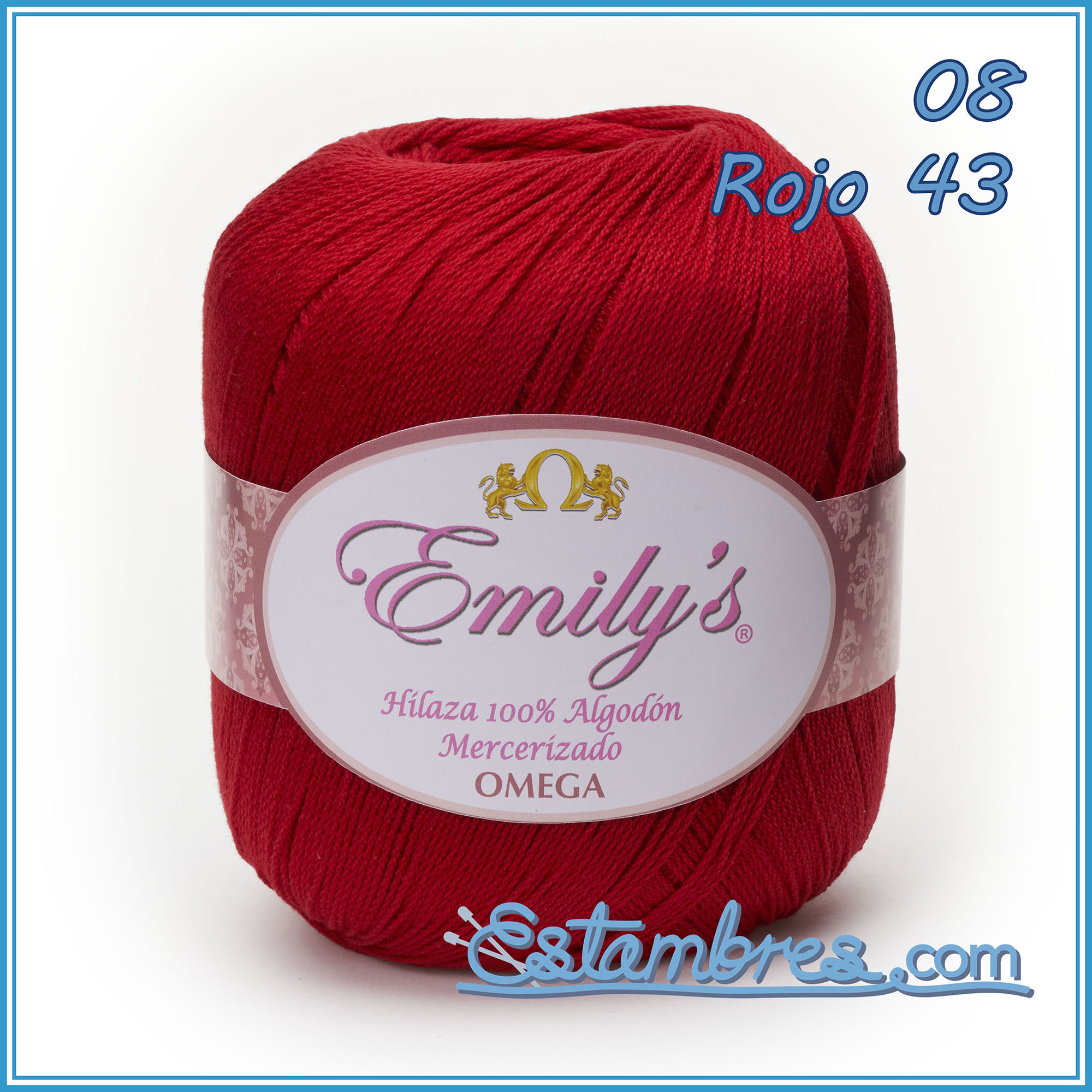 Hilo de algodón EMILY'S Omega (5,29 oz), 1-superfino, 100 % mercerizado. - Imagen 16 de 23