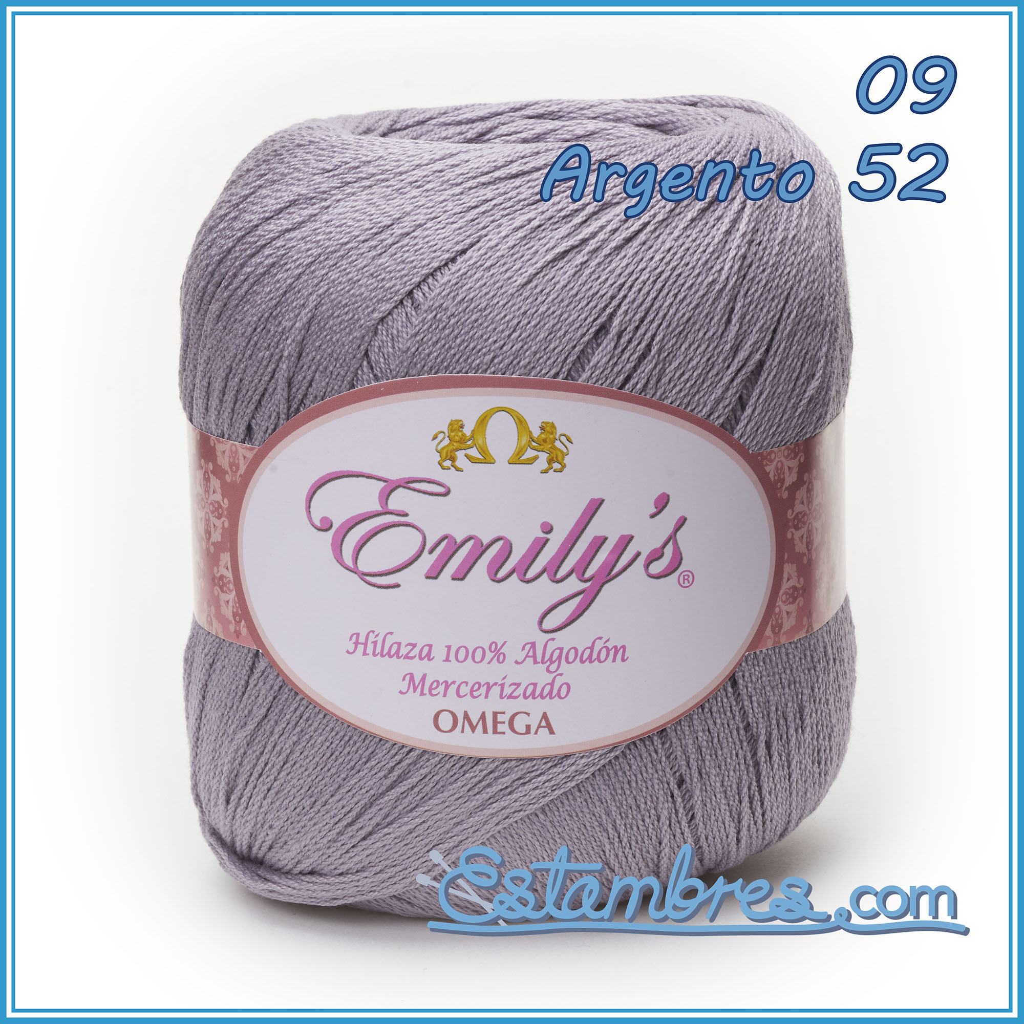 Hilo de algodón EMILY'S Omega (5,29 oz), 1-superfino, 100 % mercerizado. - Imagen 17 de 23
