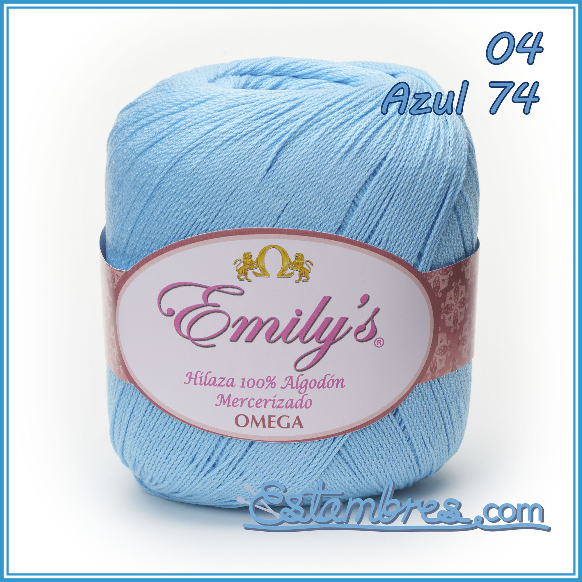 Hilo de algodón EMILY'S Omega (5,29 oz), 1-superfino, 100 % mercerizado. - Imagen 19 de 23