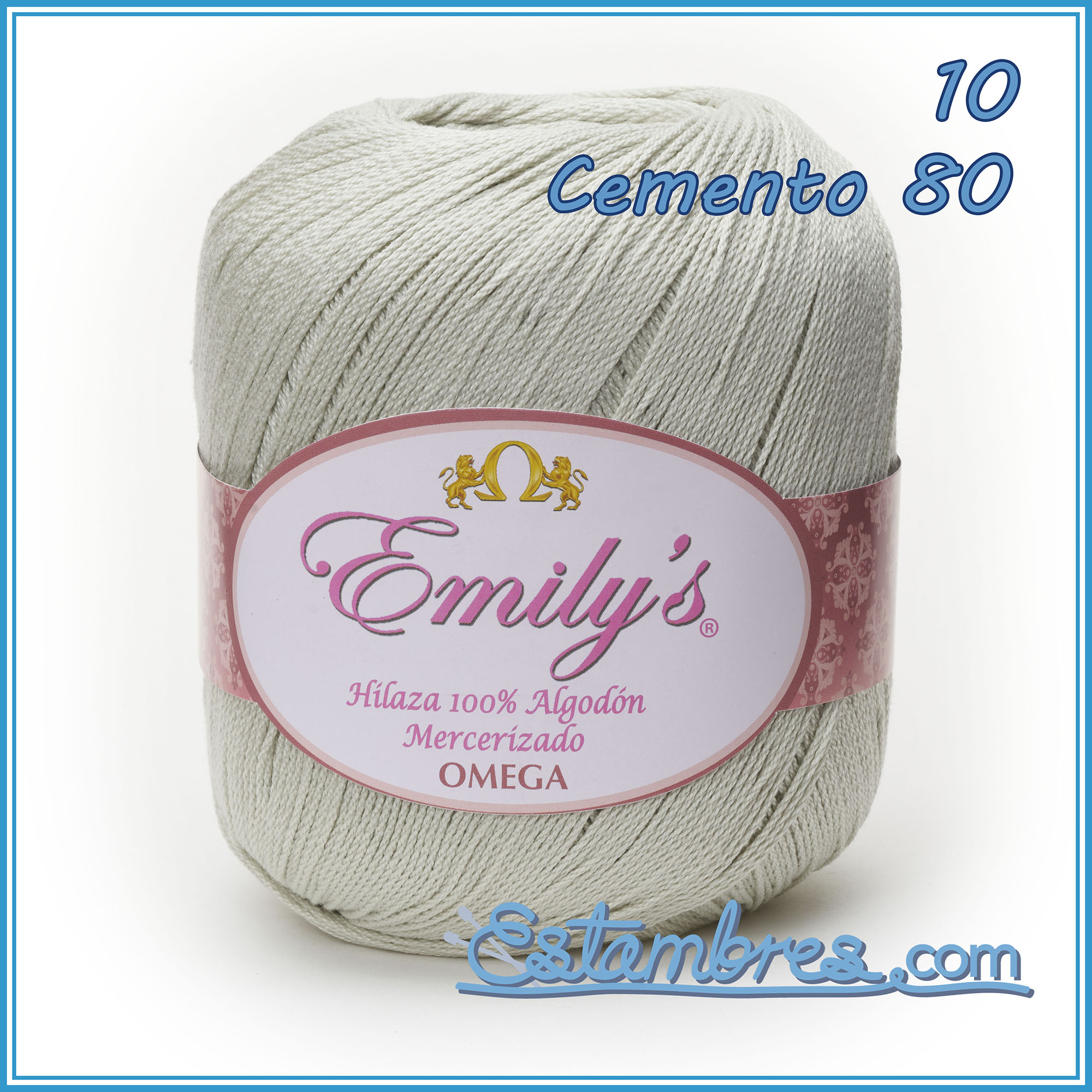Hilo de algodón EMILY'S Omega (5,29 oz), 1-superfino, 100 % mercerizado. - Imagen 20 de 23