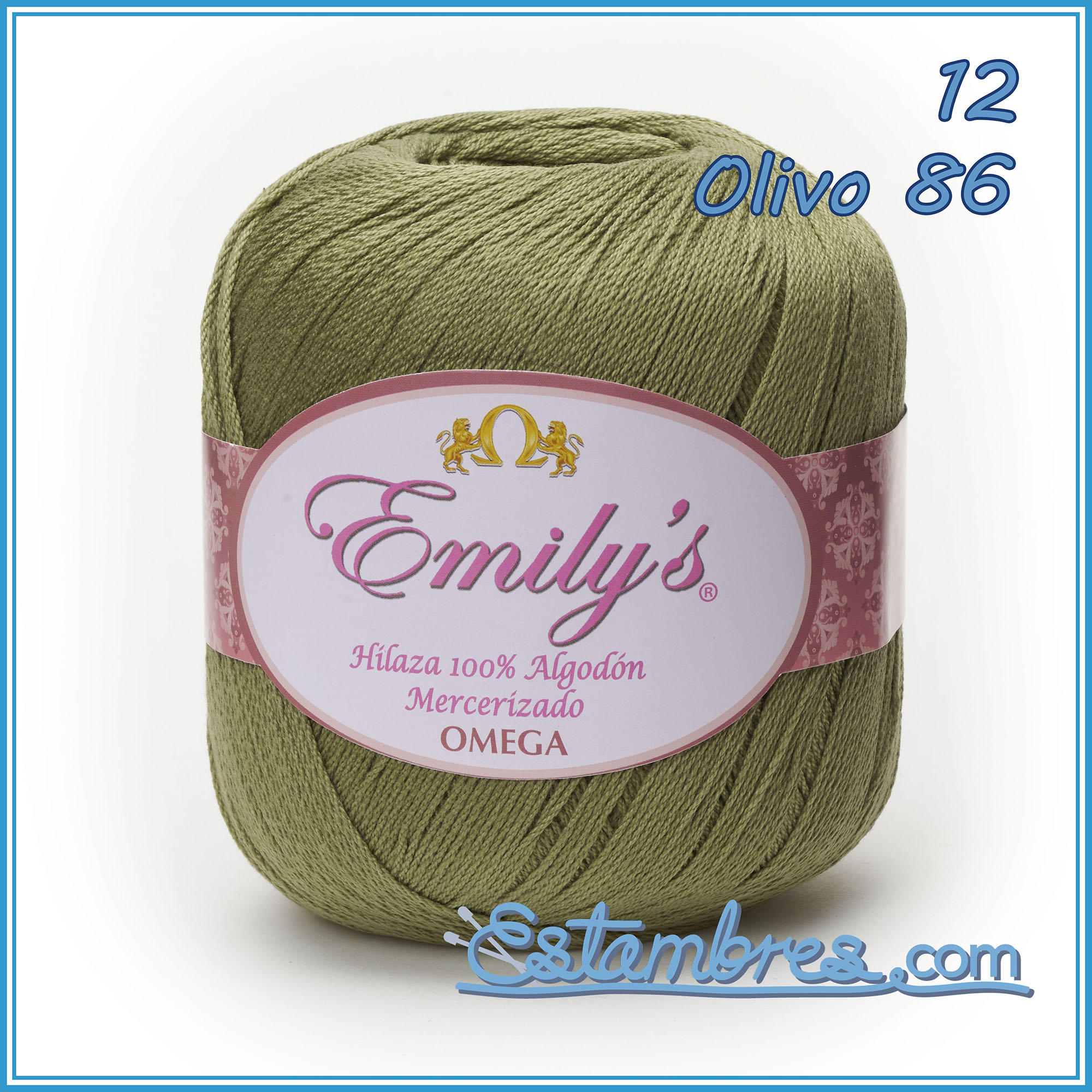 Hilo de algodón EMILY'S Omega (5,29 oz), 1-superfino, 100 % mercerizado. - Imagen 21 de 23
