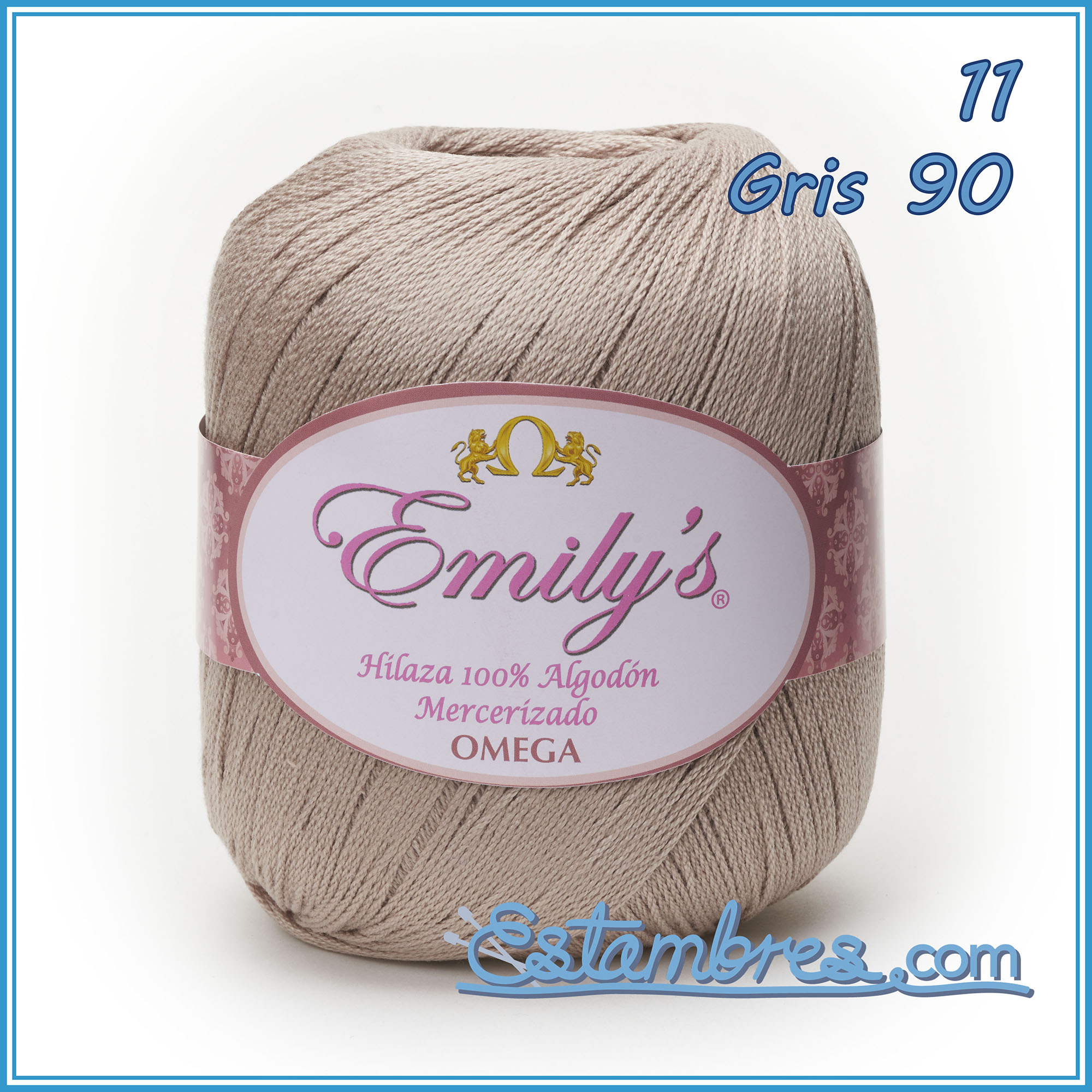 Hilo de algodón EMILY'S Omega (5,29 oz), 1-superfino, 100 % mercerizado. - Imagen 22 de 23