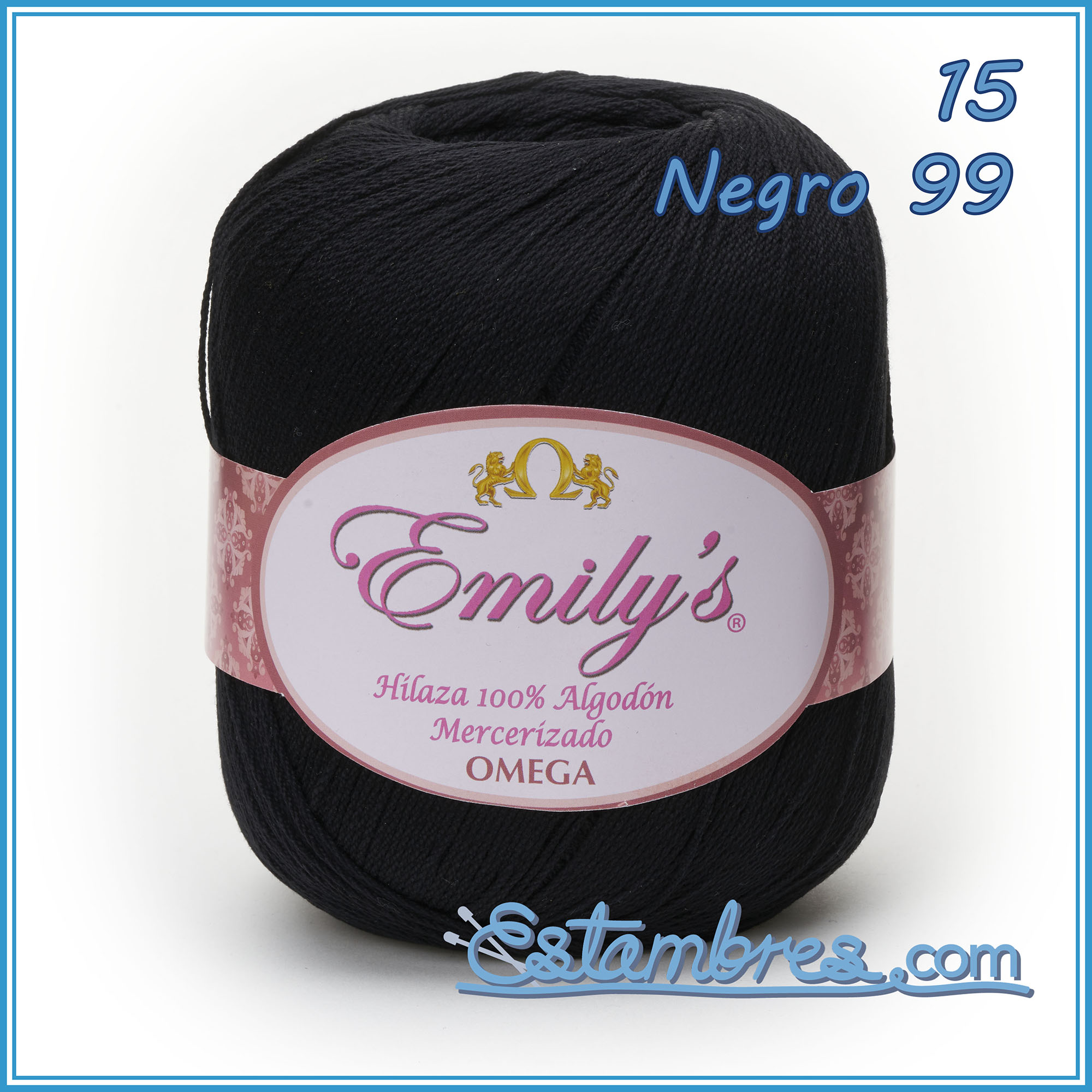 Hilo de algodón EMILY'S Omega (5,29 oz), 1-superfino, 100 % mercerizado. - Imagen 23 de 23