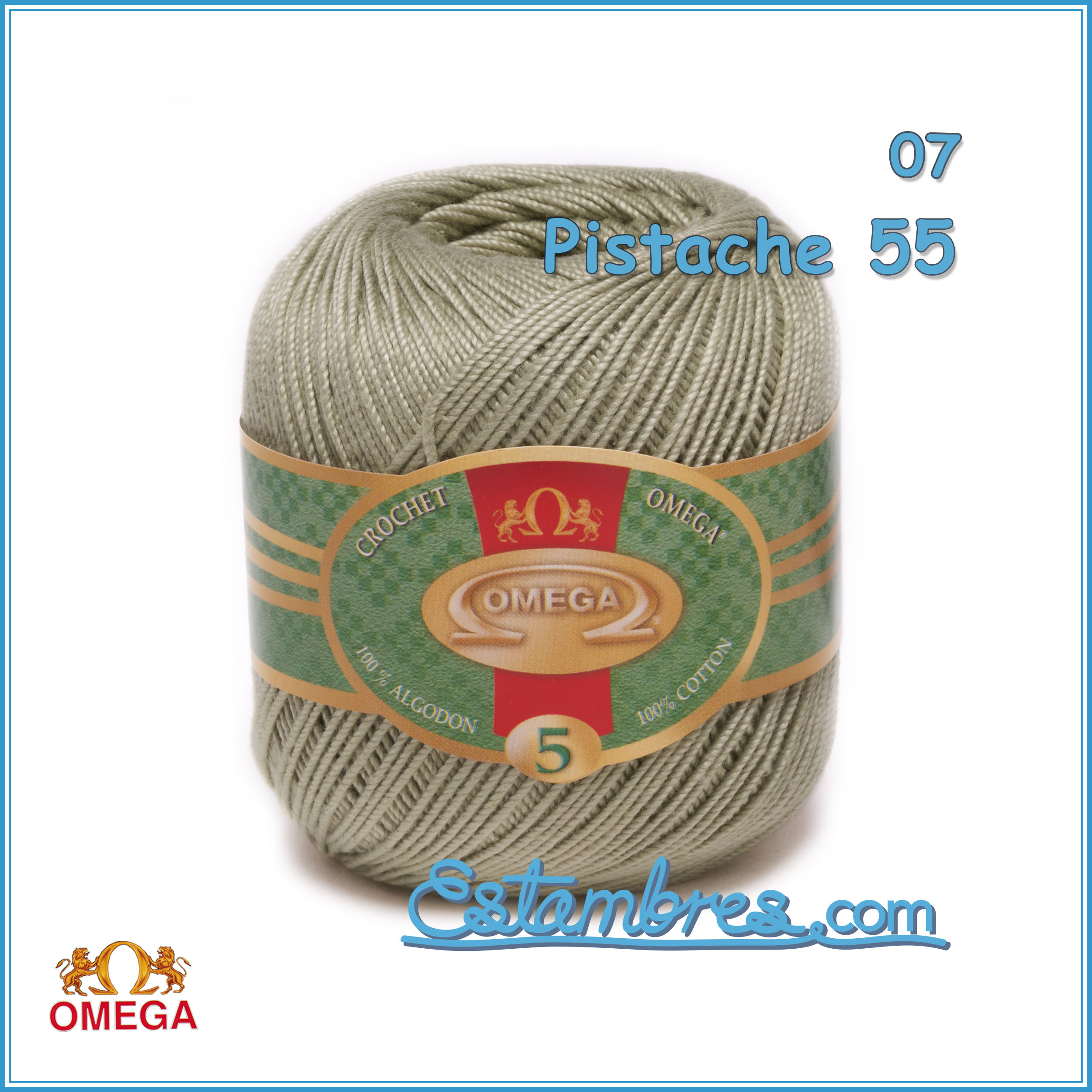 Omega Crochet No.5 [50grs] - 100% Mercerized Cotton Thread | Brilliant ...